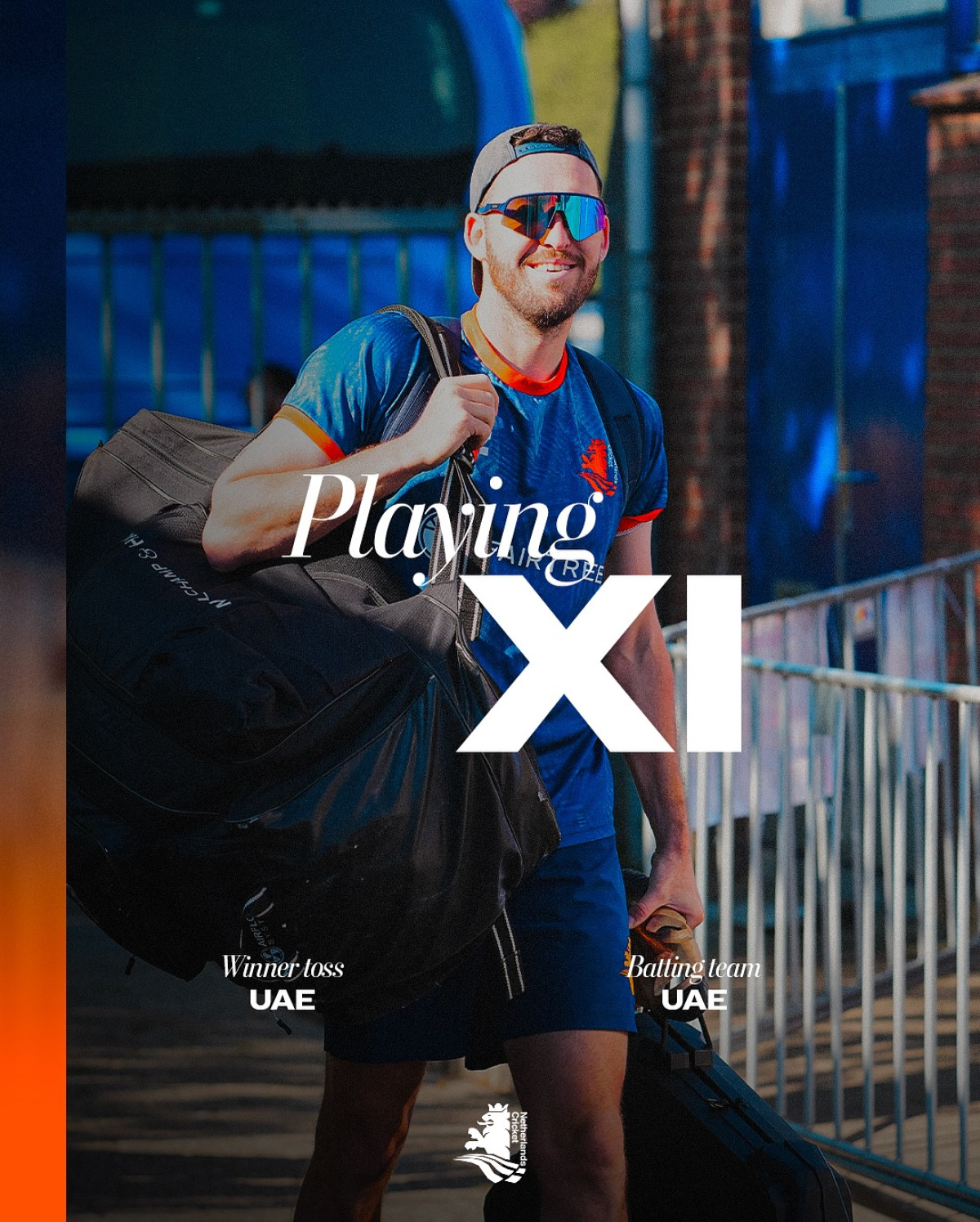 The Chosen XI: Game Time Ahead Free Kampong show! Watch live at ICC.tv as Netherlands cricket ignites the match action.!!