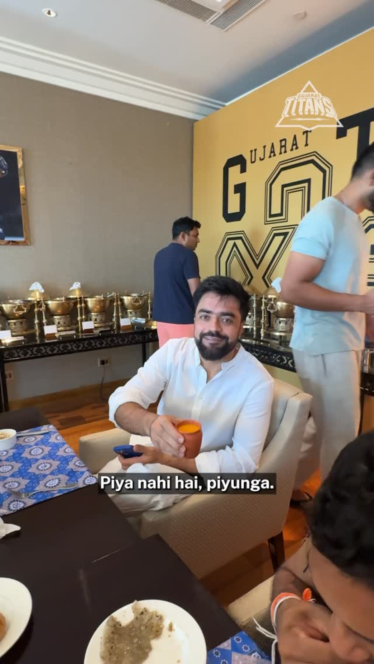 Gujarat Titans revel in a historic win, sharing aamras joy and electrifying field moments.