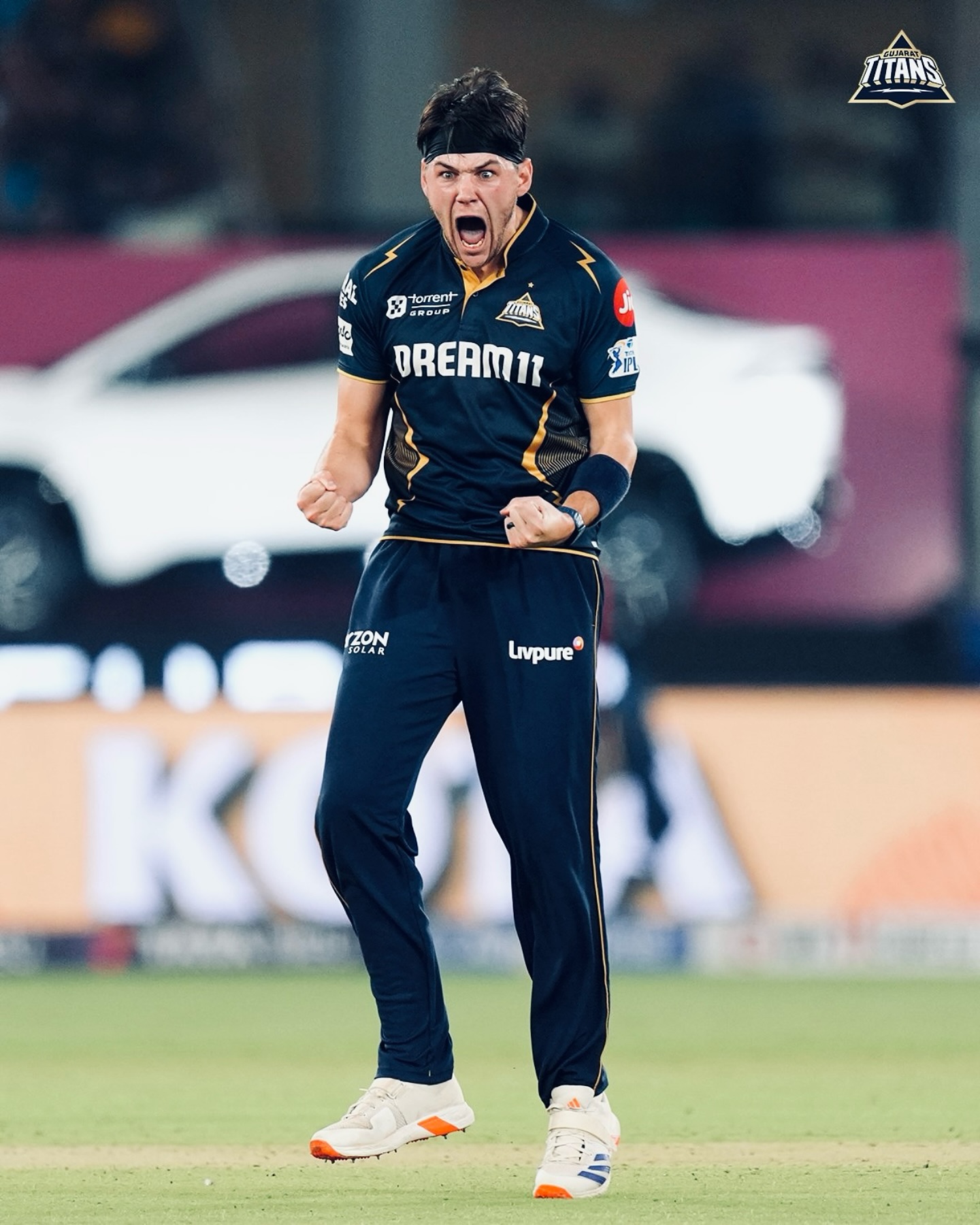 Gerald Coetzee makes a stellar debut for Titans, lighting up the park in style and glory!!