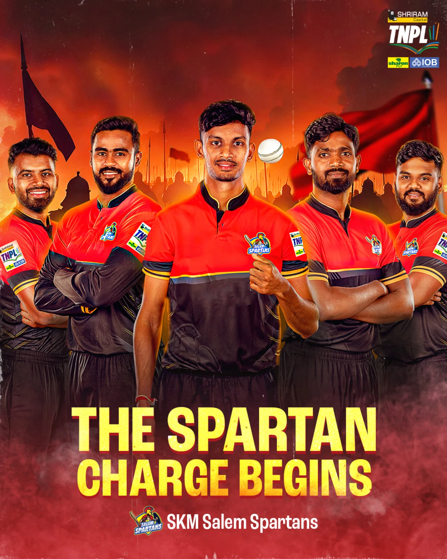 TNPL 2025: Embracing The Spartan Way TNPL 2025 sees the rise of SKM Salem Spartans, embodying resilience and warrior spirit!