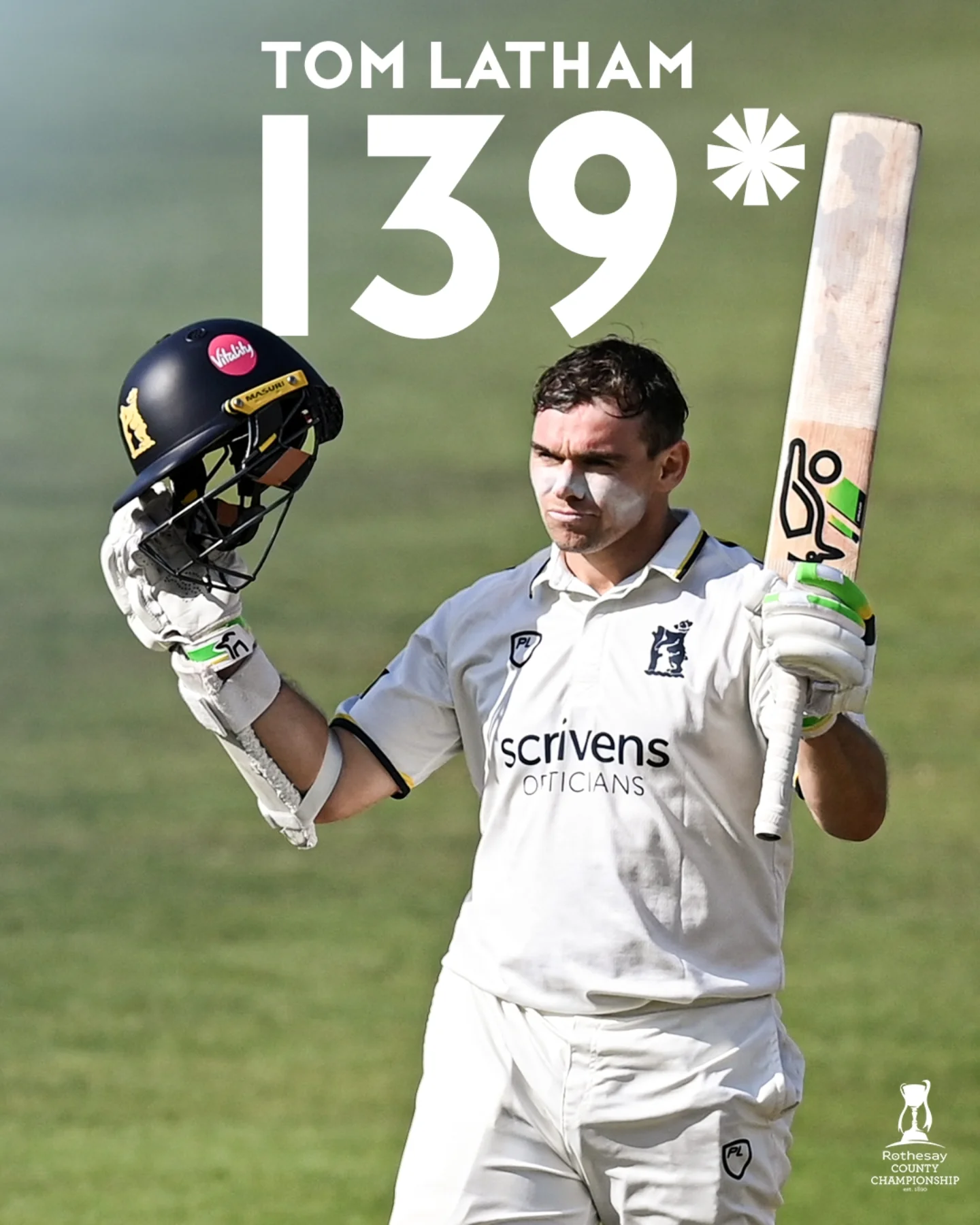 Tom Latham Shines In First Day Against Surrey Debut display shows great promise truly exposing refined tactical acumen and clear vision.
