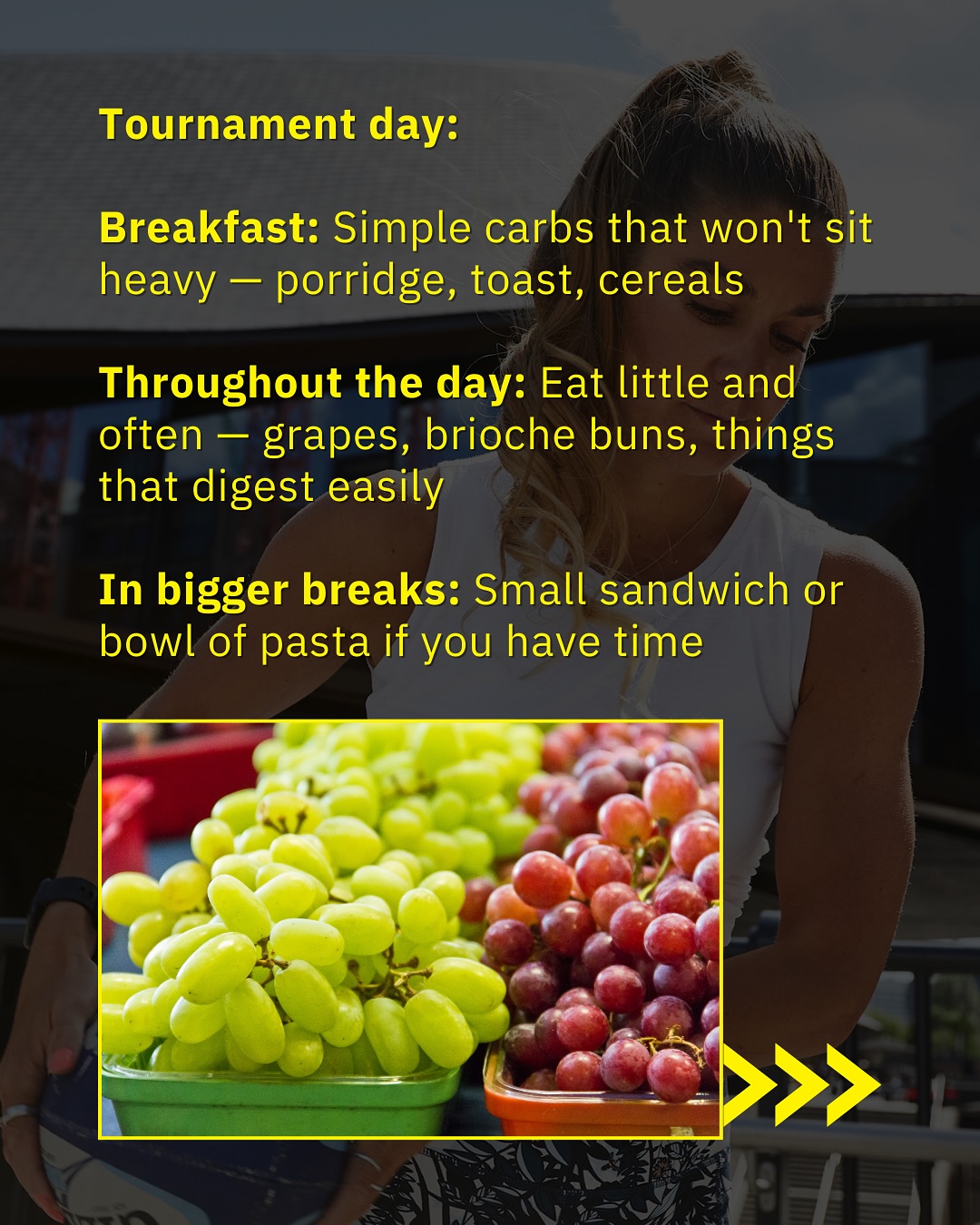 Tournament Day Fueling: Master Your Nutrition