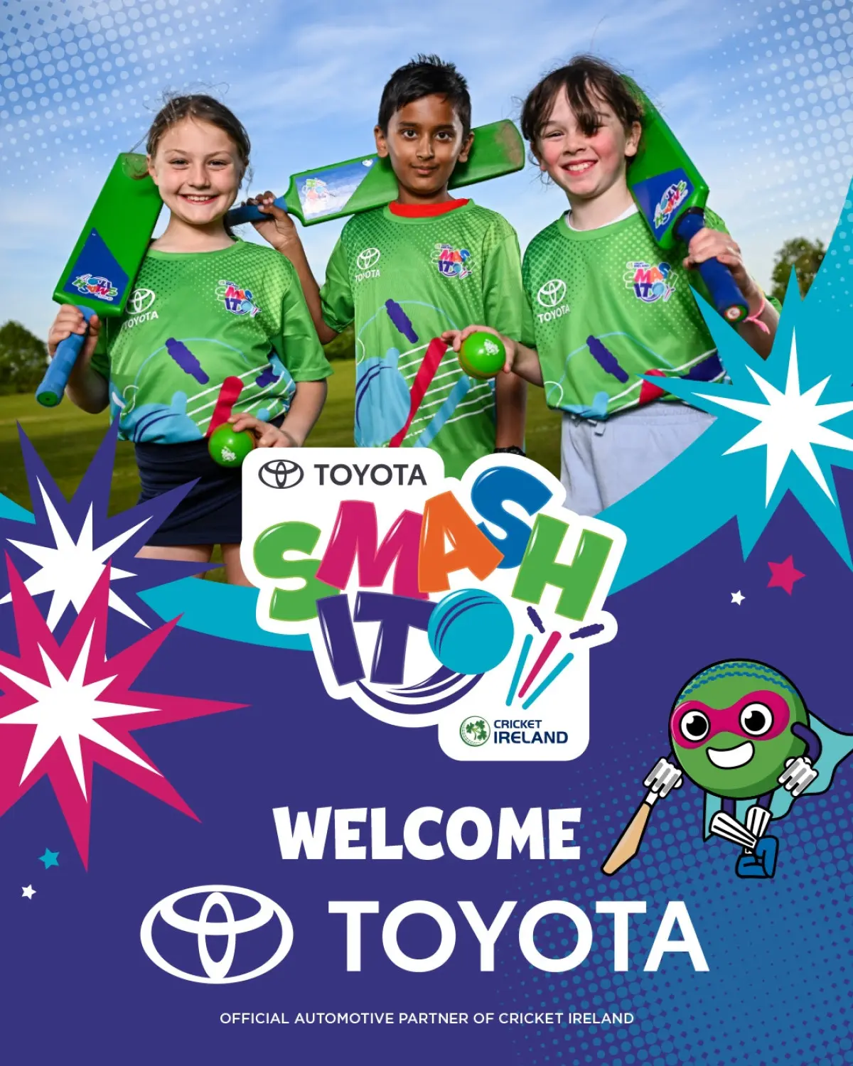 Toyota Joins Cricket Ireland Partnership Toyota backs Cricket Ireland: powering senior teams and emerging talents across the nation