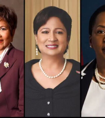 An unprecedented step forward as the country sees three top women guide its future - bold