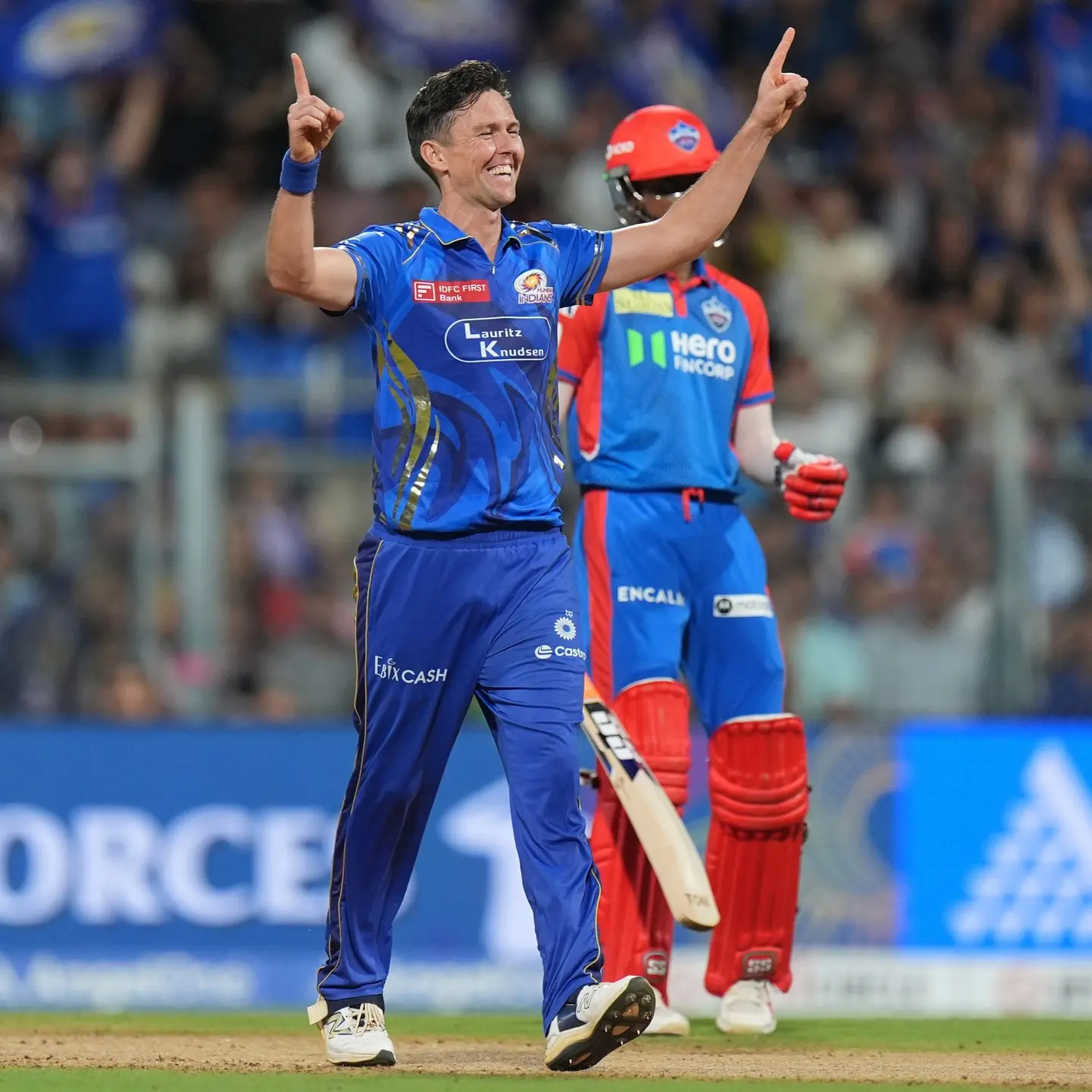 Triple Delight For Hosts Hosts celebrate a superb start as MI outduels DC with quick scoring and notable momentum!!