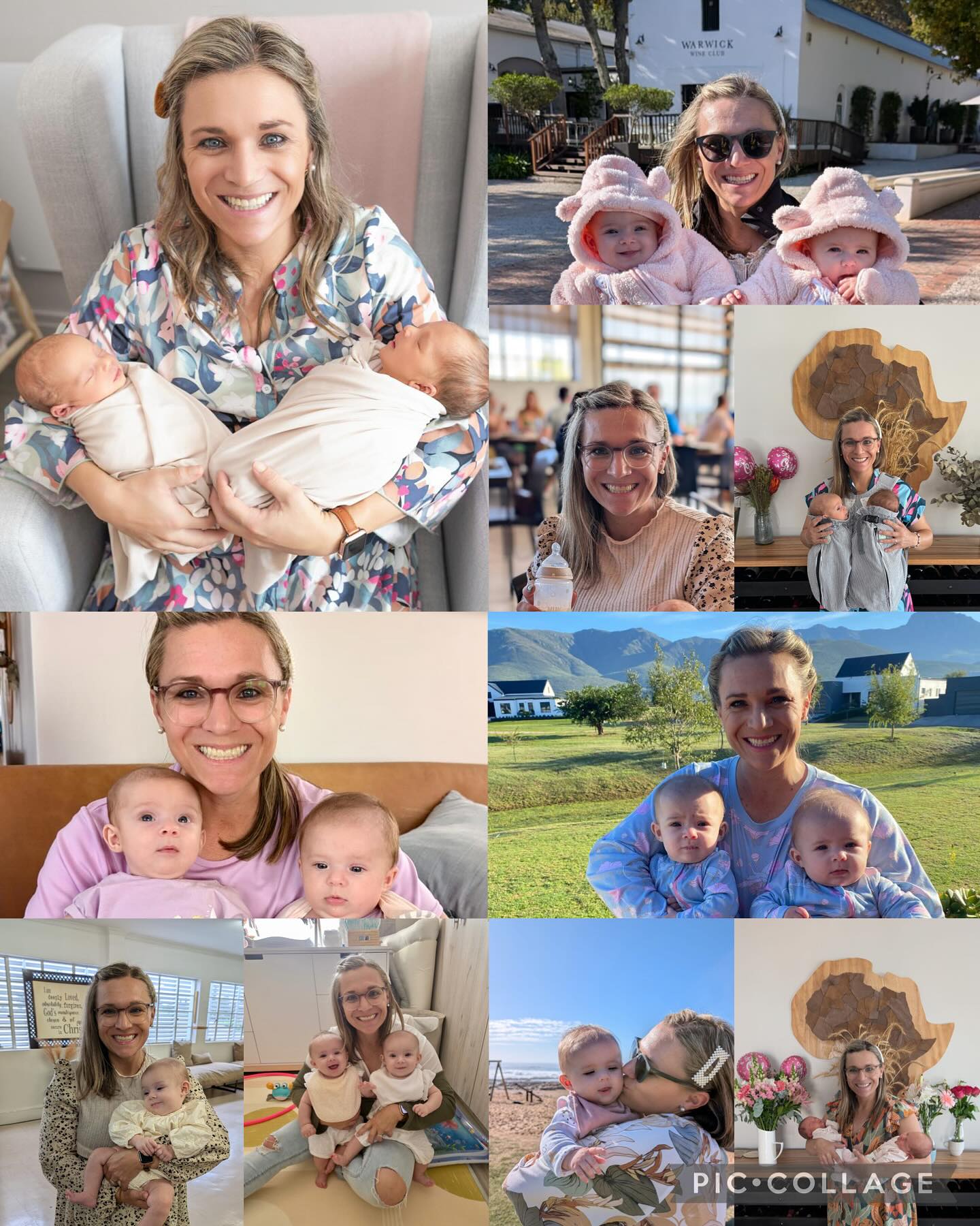 Twin Motherhood: Mignon Du Preez’s First Mother’s Day Celebrating the joys and challenges of twin motherhood on her first Mother's Day in style!