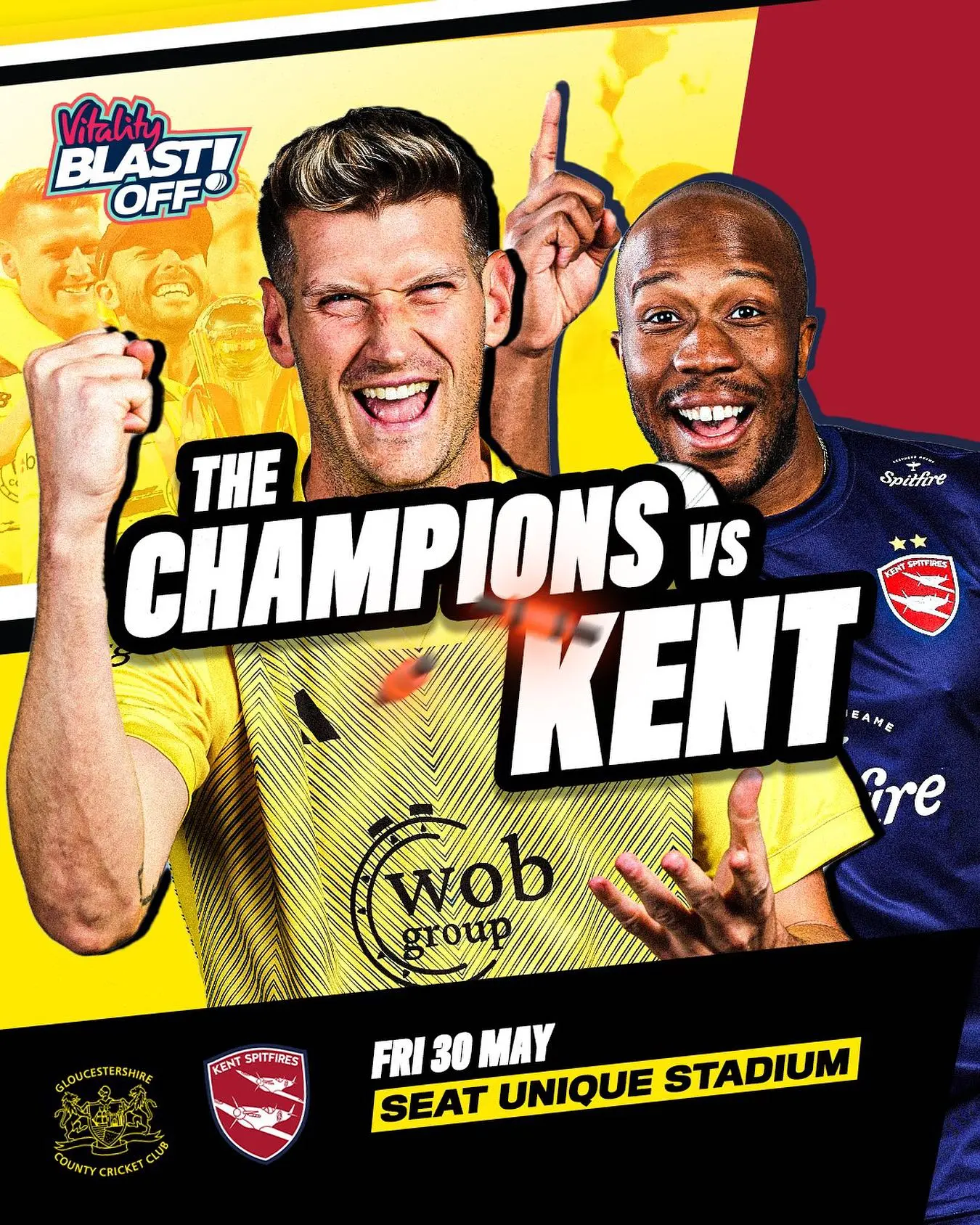 Two Weeks To Defend Blast Trophy Gloucestershire Cricket set to defend Blast trophy with excitement, focused tactics today!