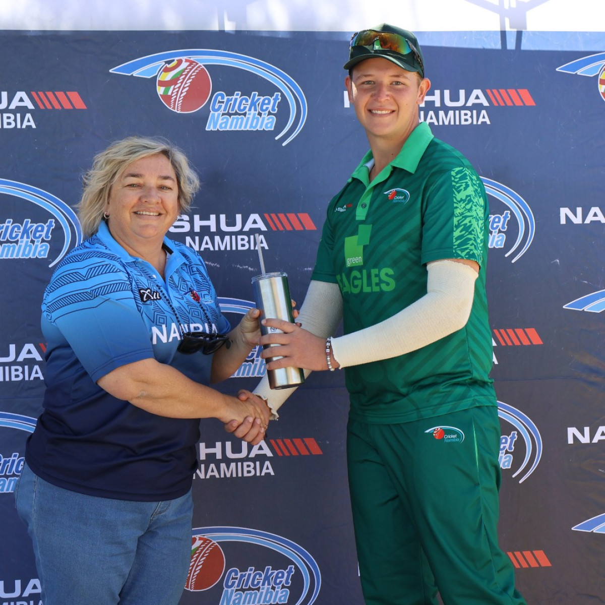 Abri Oberholzer shines as standout performer in junior cricket action under splendid skies