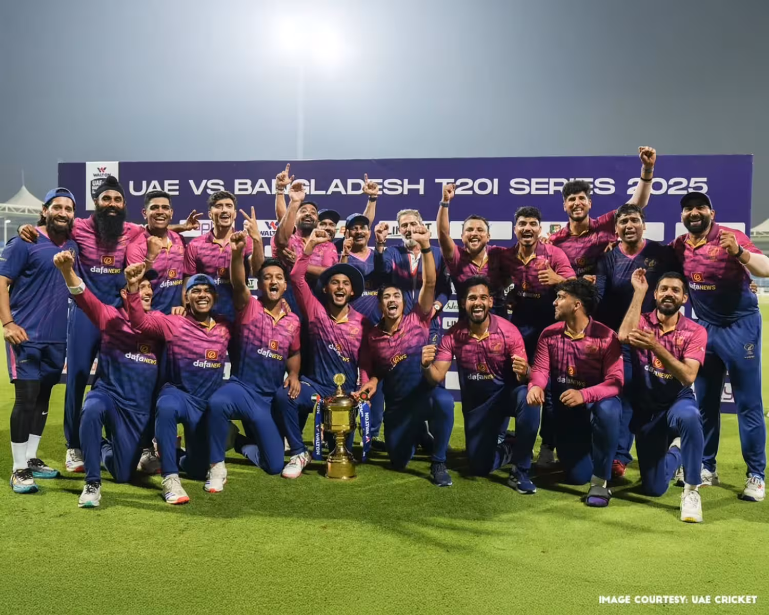 UAE Clinches Historic Win Over Bangladesh Historic bilateral series victory as UAE secures landmark win over Bangladesh, duo flames!