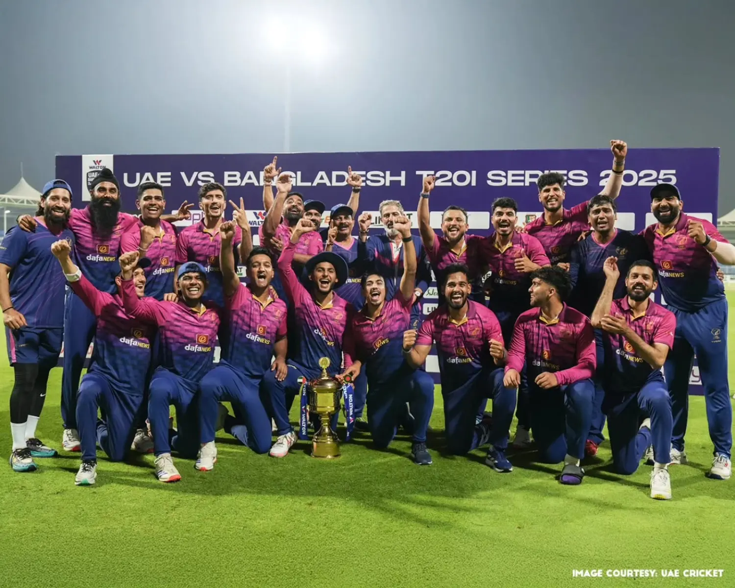 UAE Clinches Historic Win Over Bangladesh Historic bilateral series victory as UAE secures landmark win over Bangladesh, duo flames!