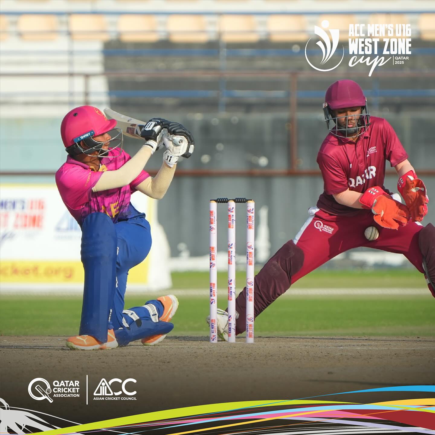 UAE Vs Qatar Thrills At Acc U16 West Zone Cup