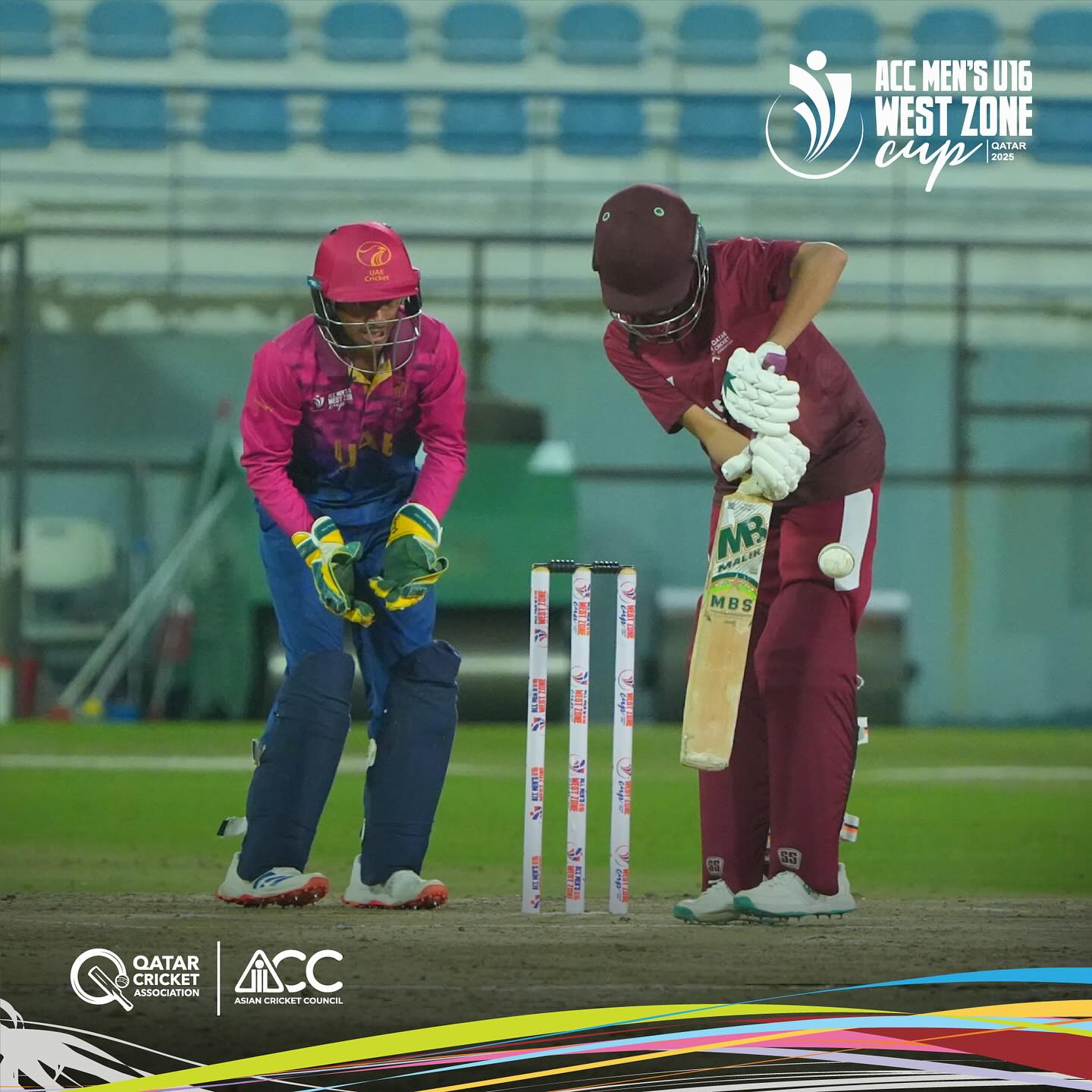 UAE Vs Qatar Thrills At Acc U16 West Zone Cup