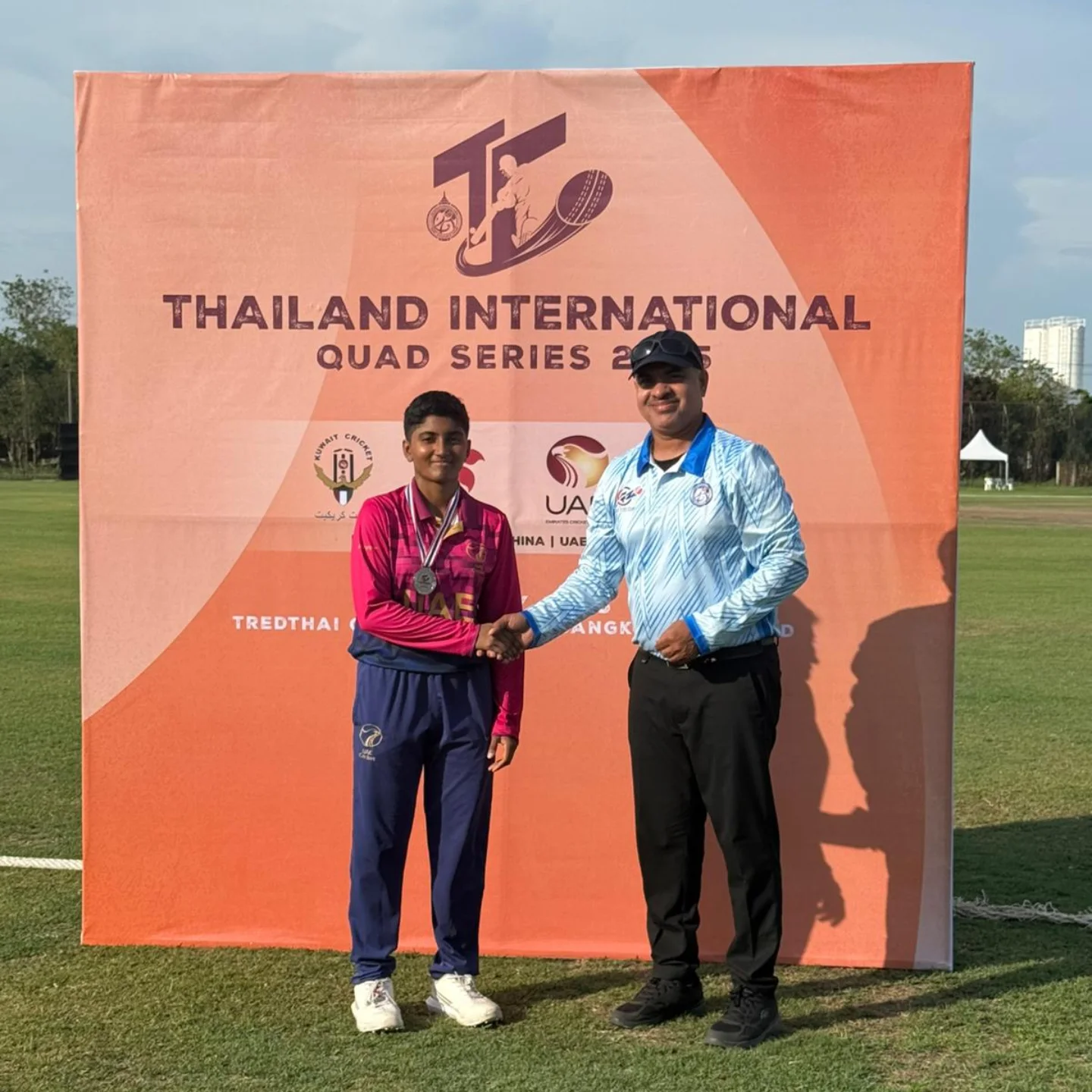 UAE Women Triumph In Quad Series With 81-Run Win Theertha Satish stars with 64 runs and Sashikala Silva's record wicket in an emphatic win!