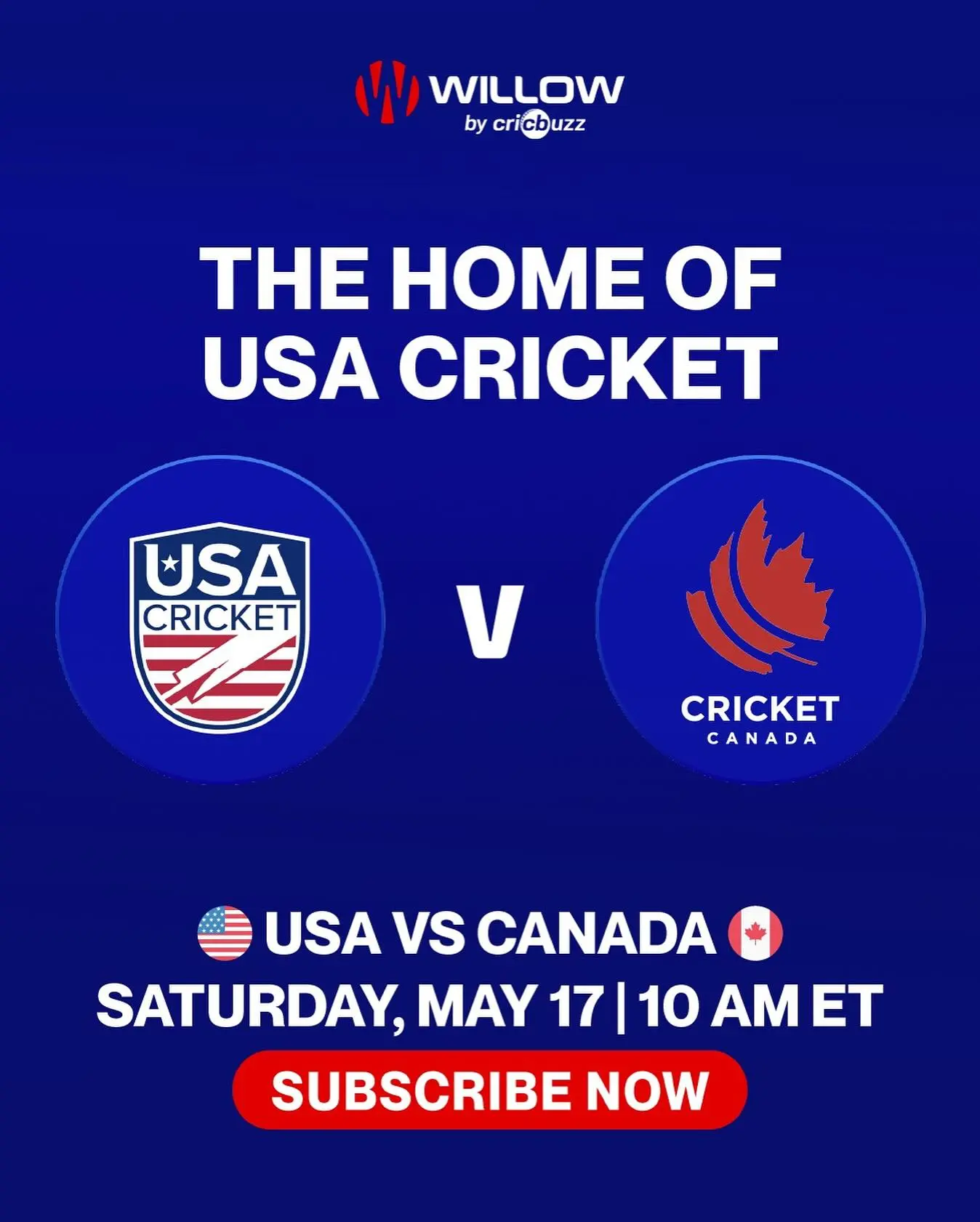 USA Cricket Battles Canada In ICC CWC League Two USA vs Canada live on Willow TV: clash in ICC CWC League Two with thrill and skill tonight.