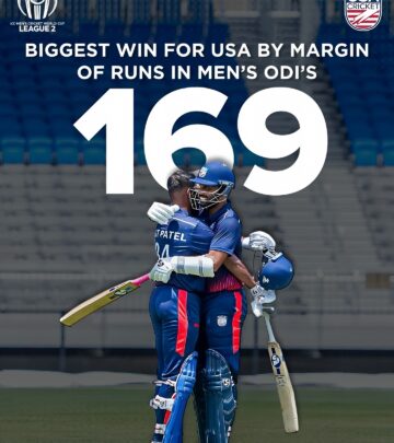 USA Cricket Sets Record With Biggest ODI Win
