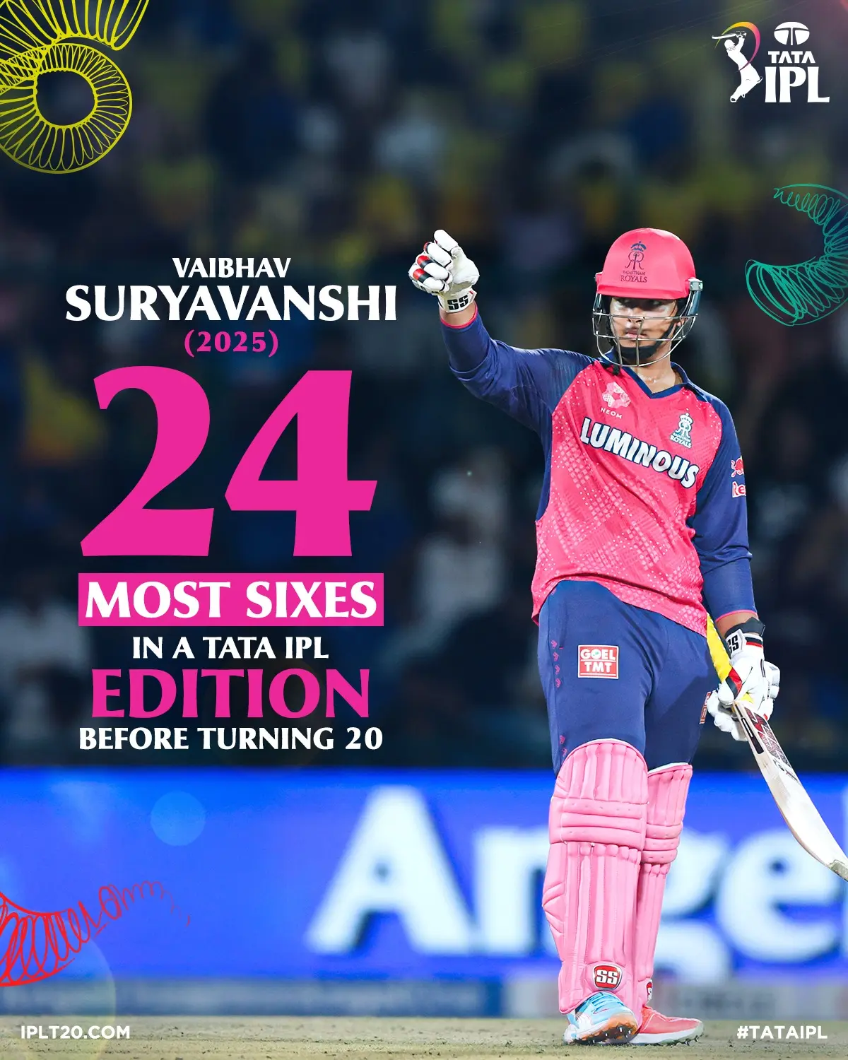 Vaibhav Suryavanshi Debuts With Spectacular Performance Debut season milestone: Teen Vaibhav Suryavanshi electrifies the TATAIPL clash in style!