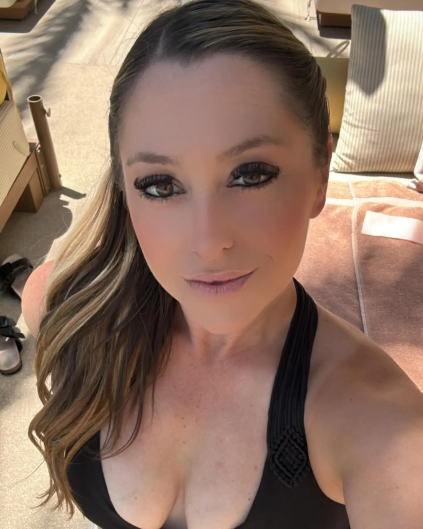 Vegas Summer Begins With Heat And Poolside Glamour Lindsay Hoskins ushers in Vegas summer with poolside fun and scorching triple-digit heat!!