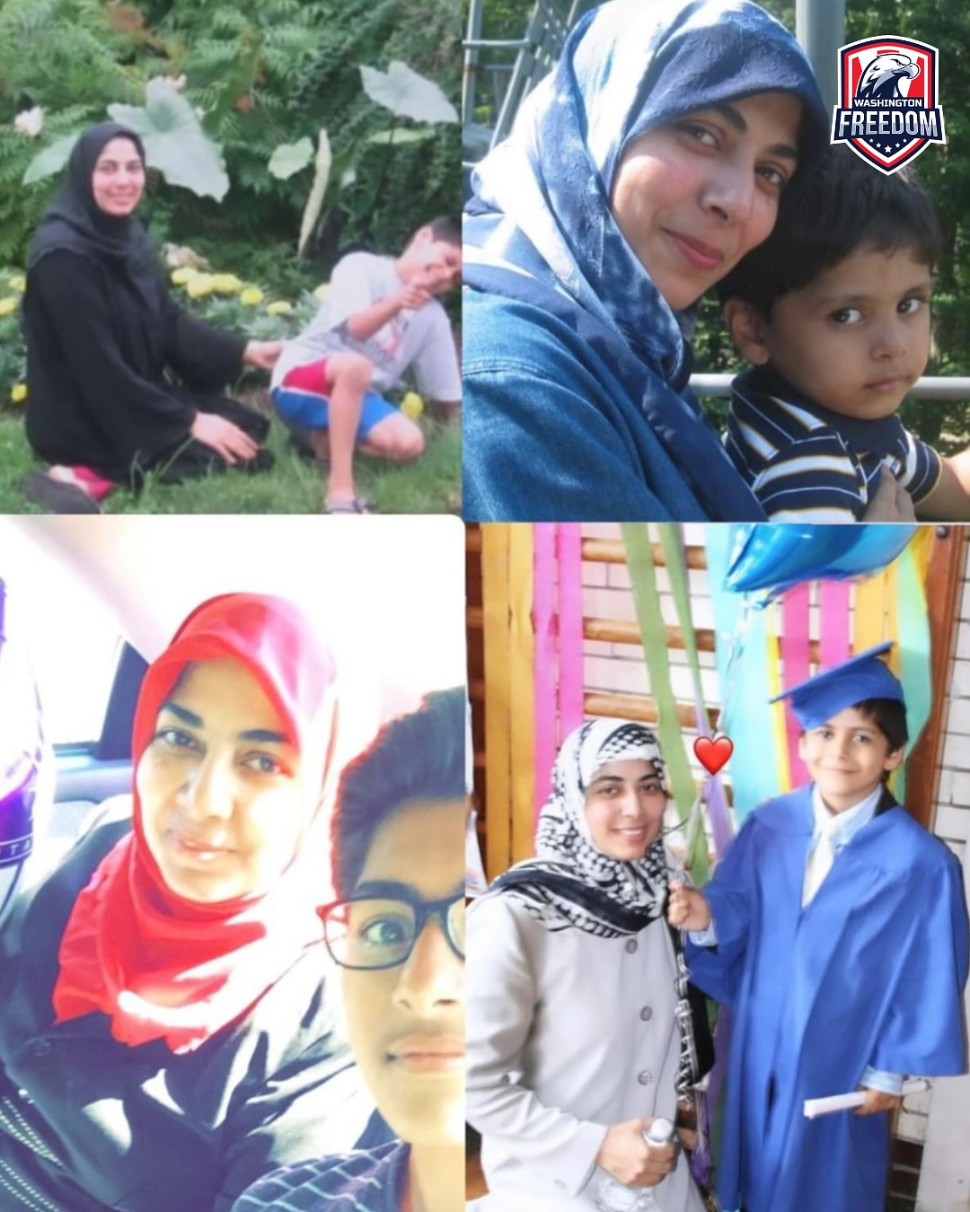 Washington Freedom Honors Moms On Mother's Day