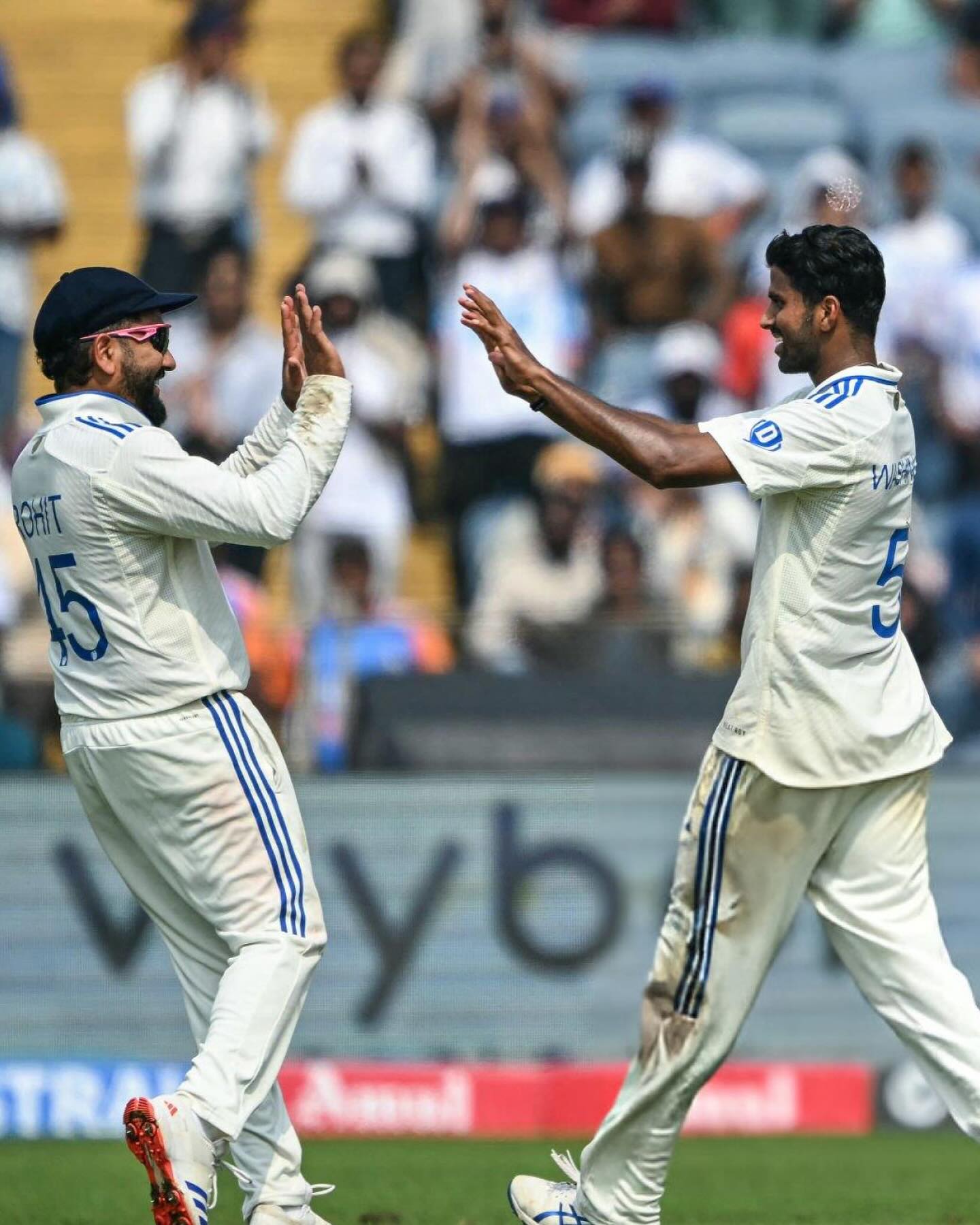 Washington Sundar Honors Rohit Sharma With Tribute