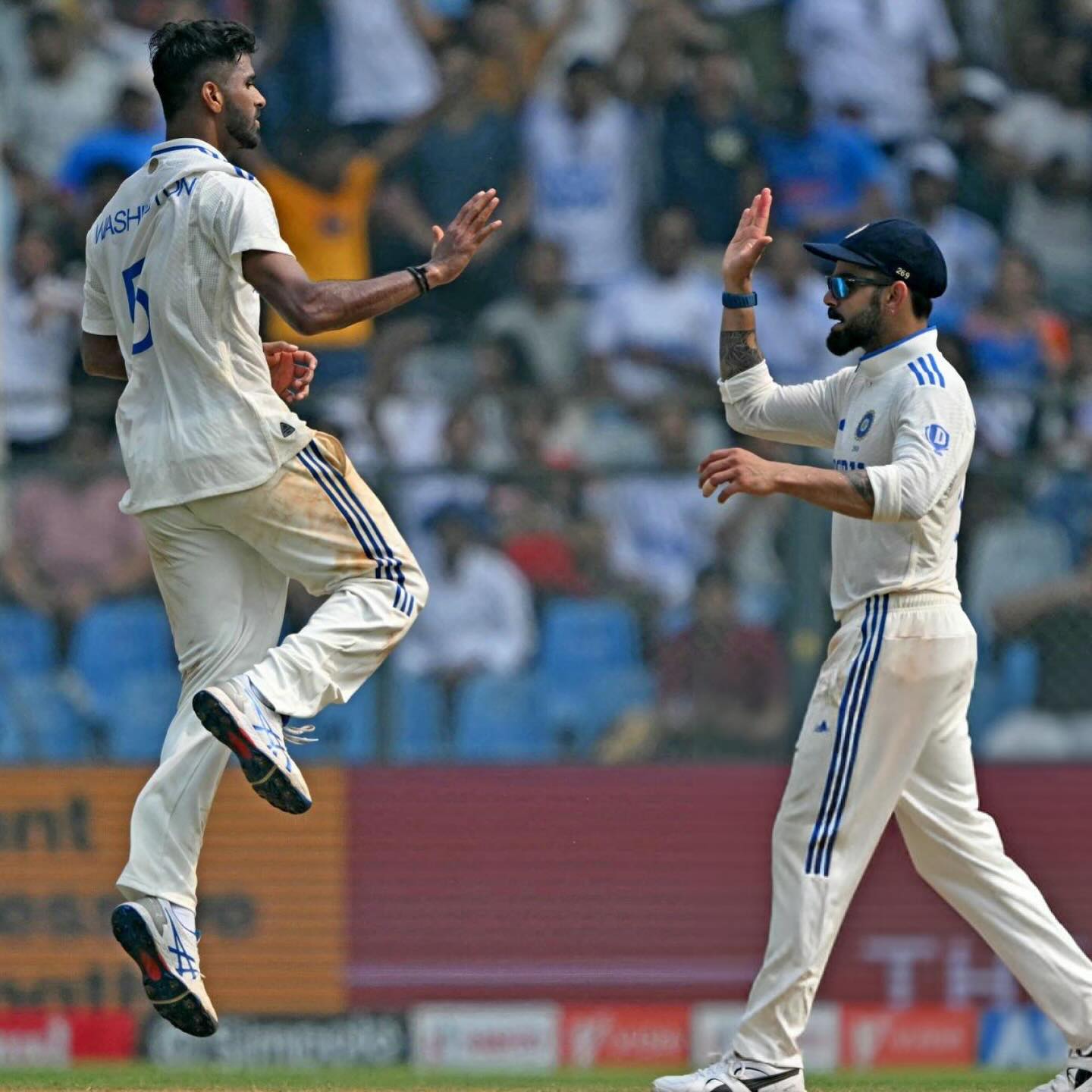 Washington Sundar Pays Tribute To Virat Kohli Cricketer Washington Sundar honors Kohli’s Test legacy with heartfelt tribute on Instagram.