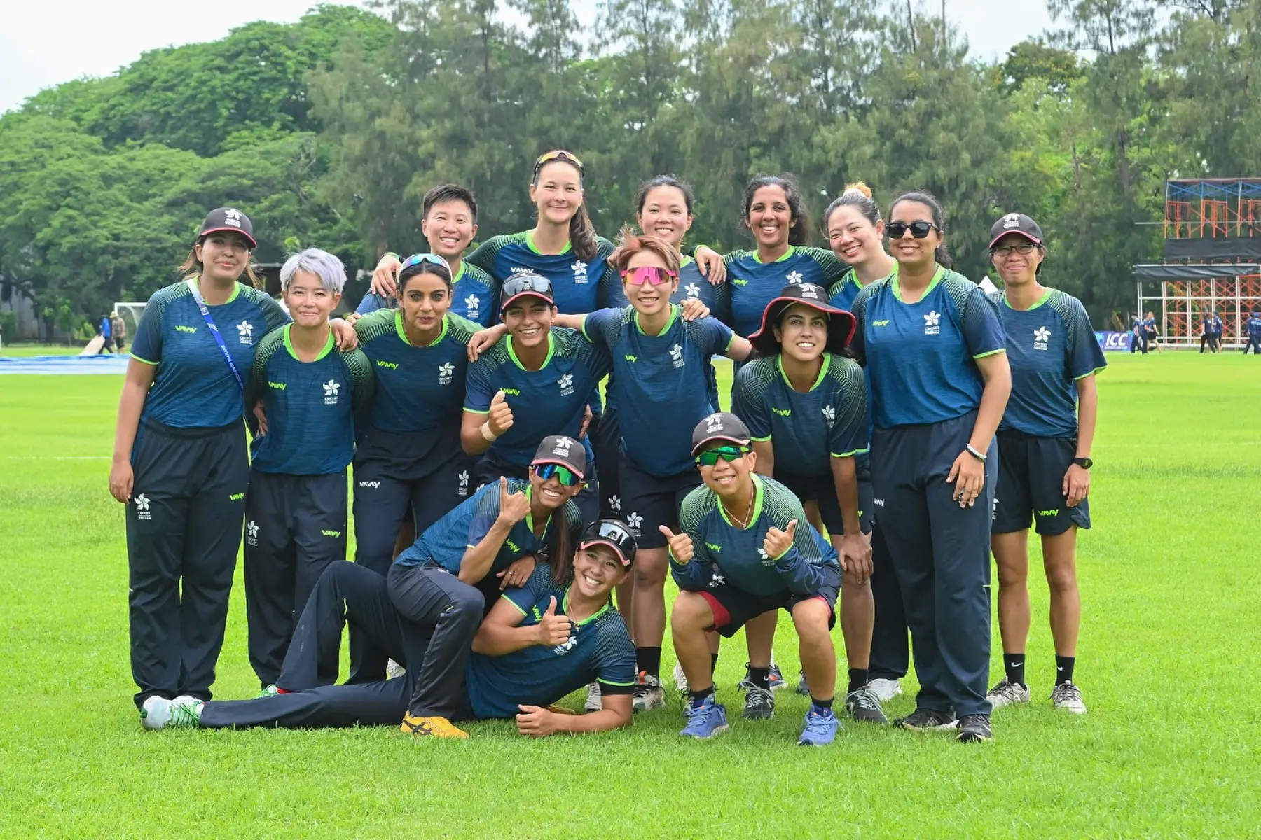 Weather Wreaks Havoc On Women’s T20 Qualifiers Rains Halt HK Girls' Qualifiers, Asia Campaign Ends Amid Relentless Downpour amid wet sky!