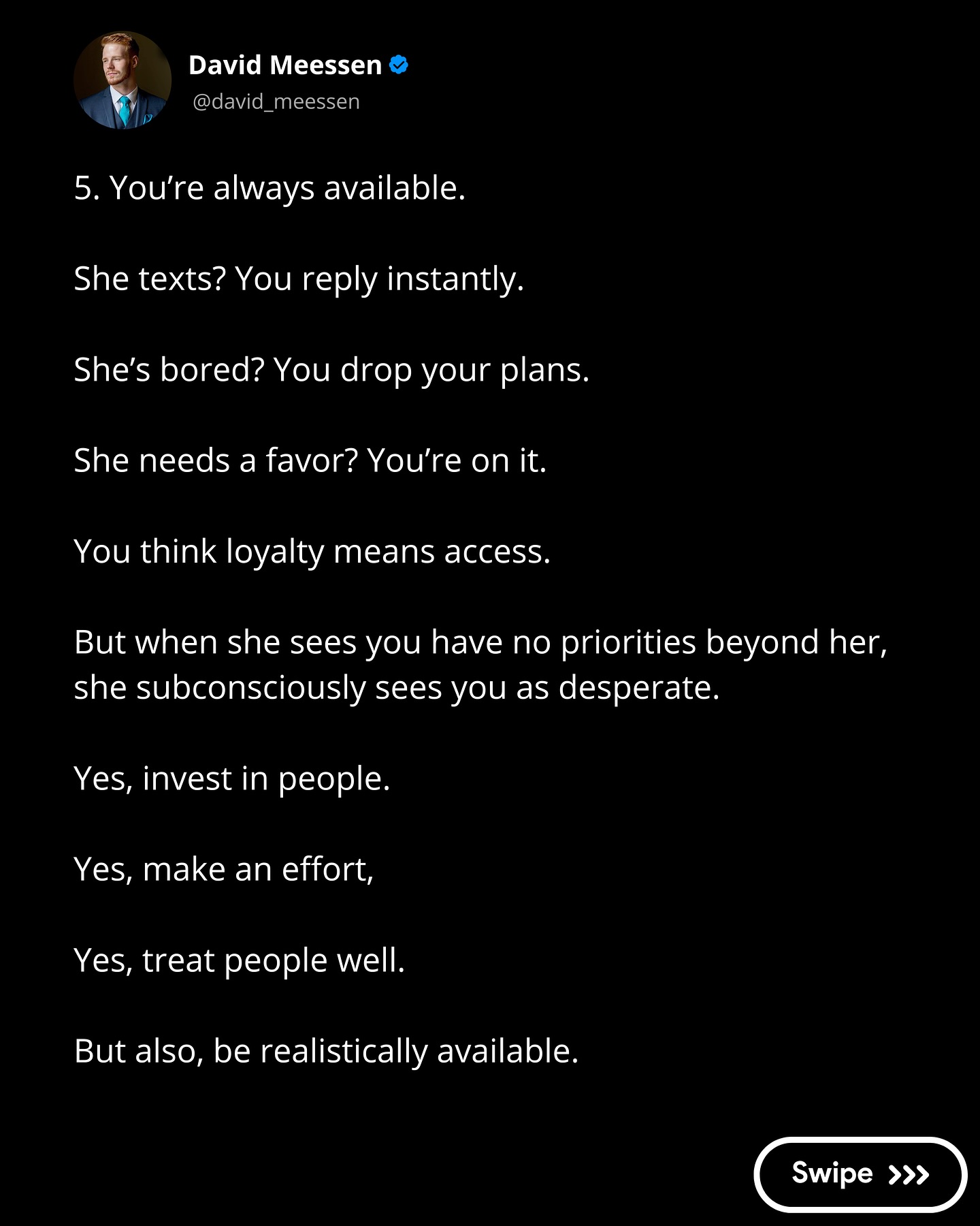 Why Women Don't Respect You