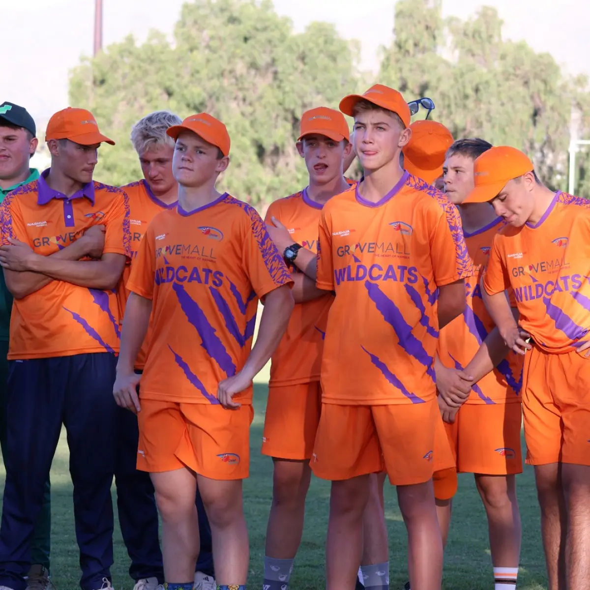Grove Mall Wildcats won an exciting junior cricket game with some amazing plays.
