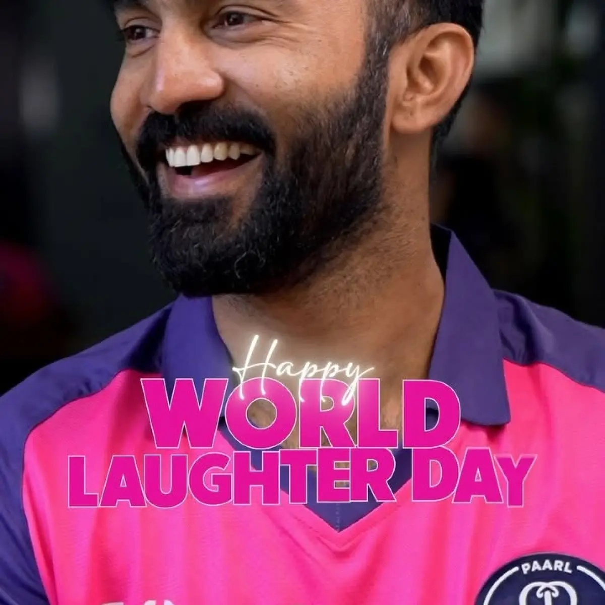 Paarl Royals share heartwarming vibes on World Laughter Day, uniting fans with joy & love