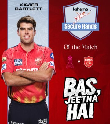 Xavier Secures Key Catches For Punjab Kings