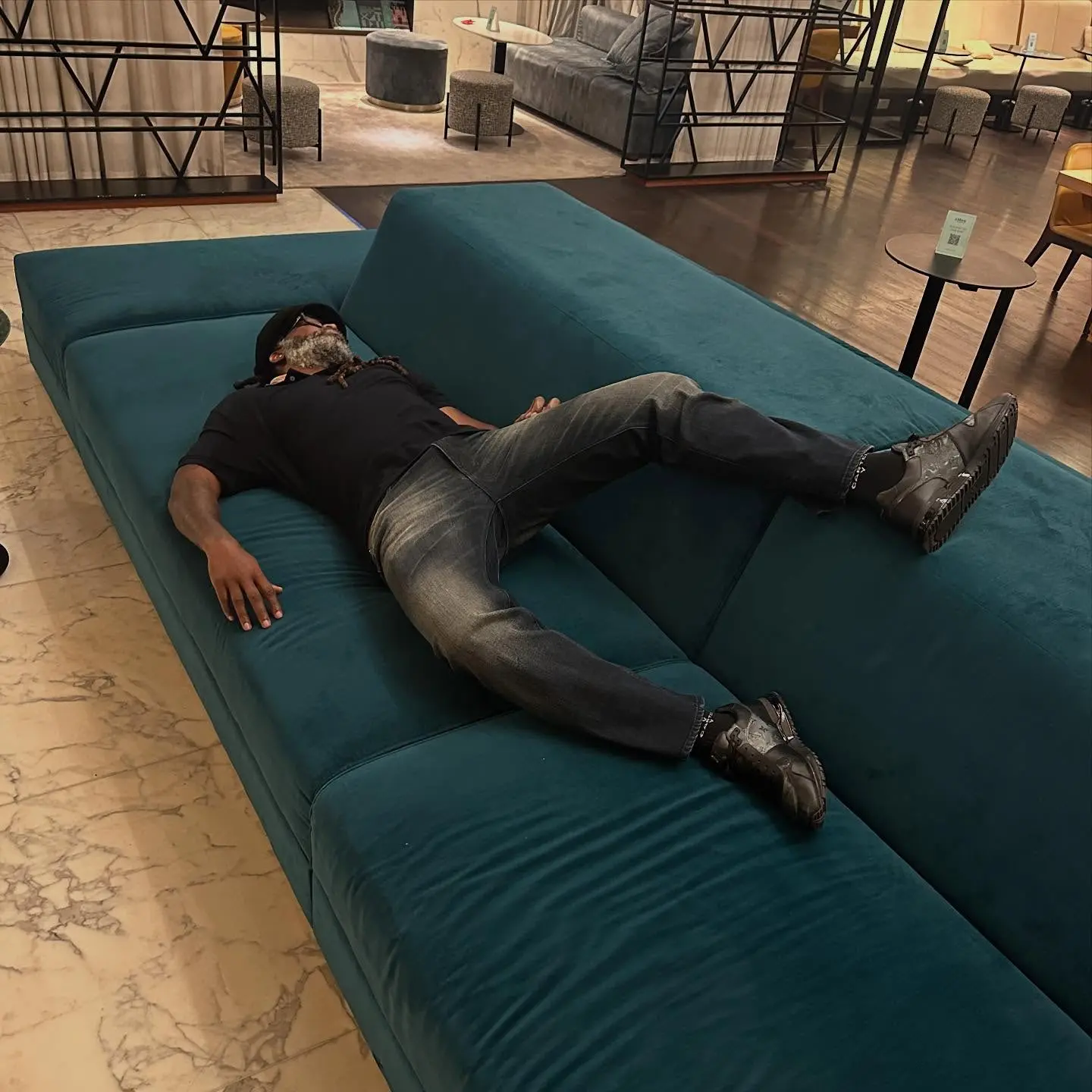 Cricketer Chris Gayle sparks buzz with a power nap post, blending humor and sports legacy!