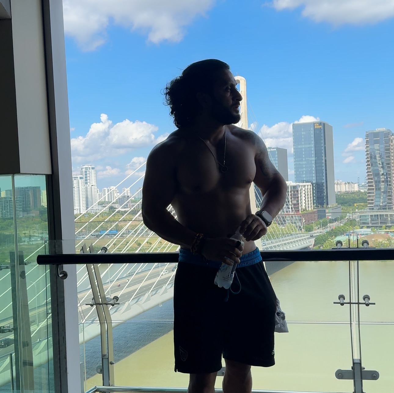 Yuvraj Anand’s Urban Fitness Journey In Vietnam Blending Punjabi power with Vietnam urban chic, every rep and step radiates raw drive now!