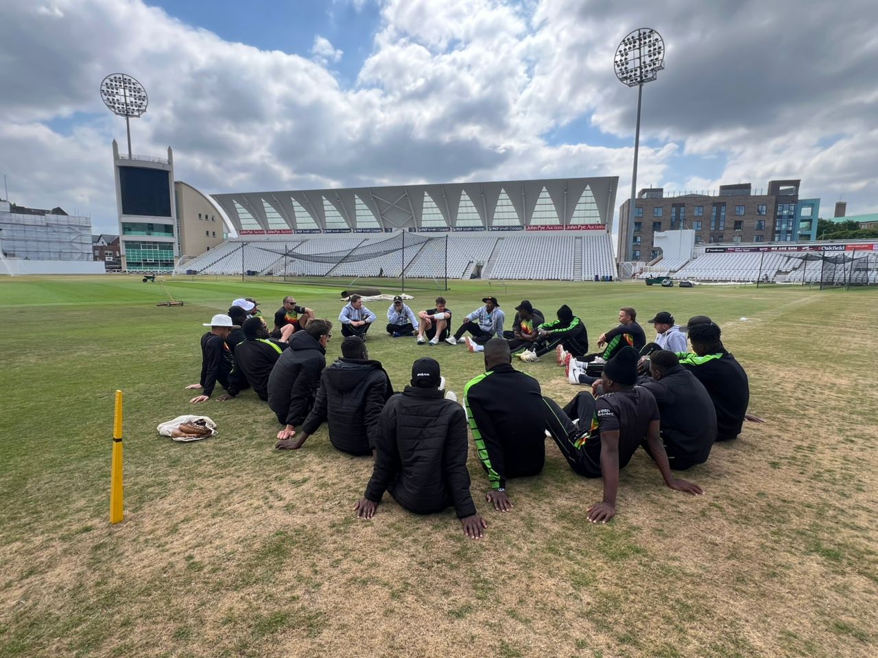 Zimbabwe Arrives In Nottingham For Historic Test
