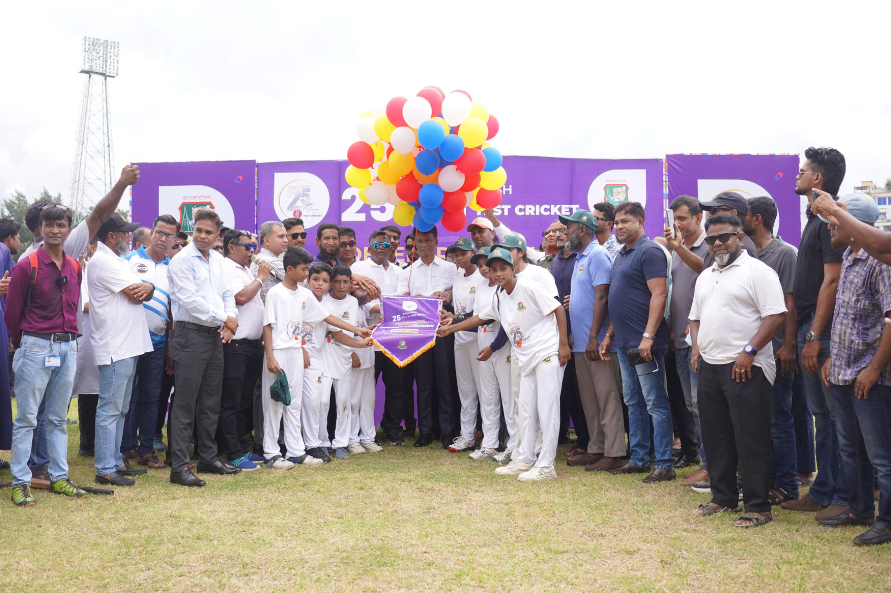25 Years Test Status Celebration in Barishal BCB President Md Aminul Islam leads Barishal finale with famed ex-Test legends in style!!!