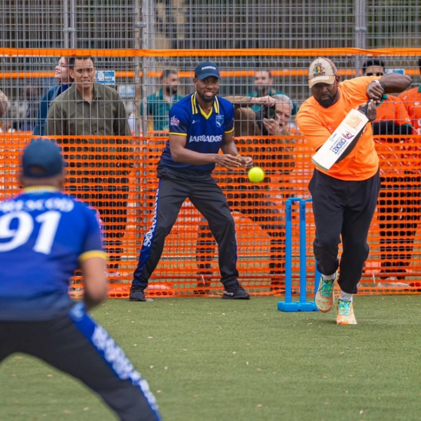 Aaron Johnson Champions Cricket2Conquer Initiative