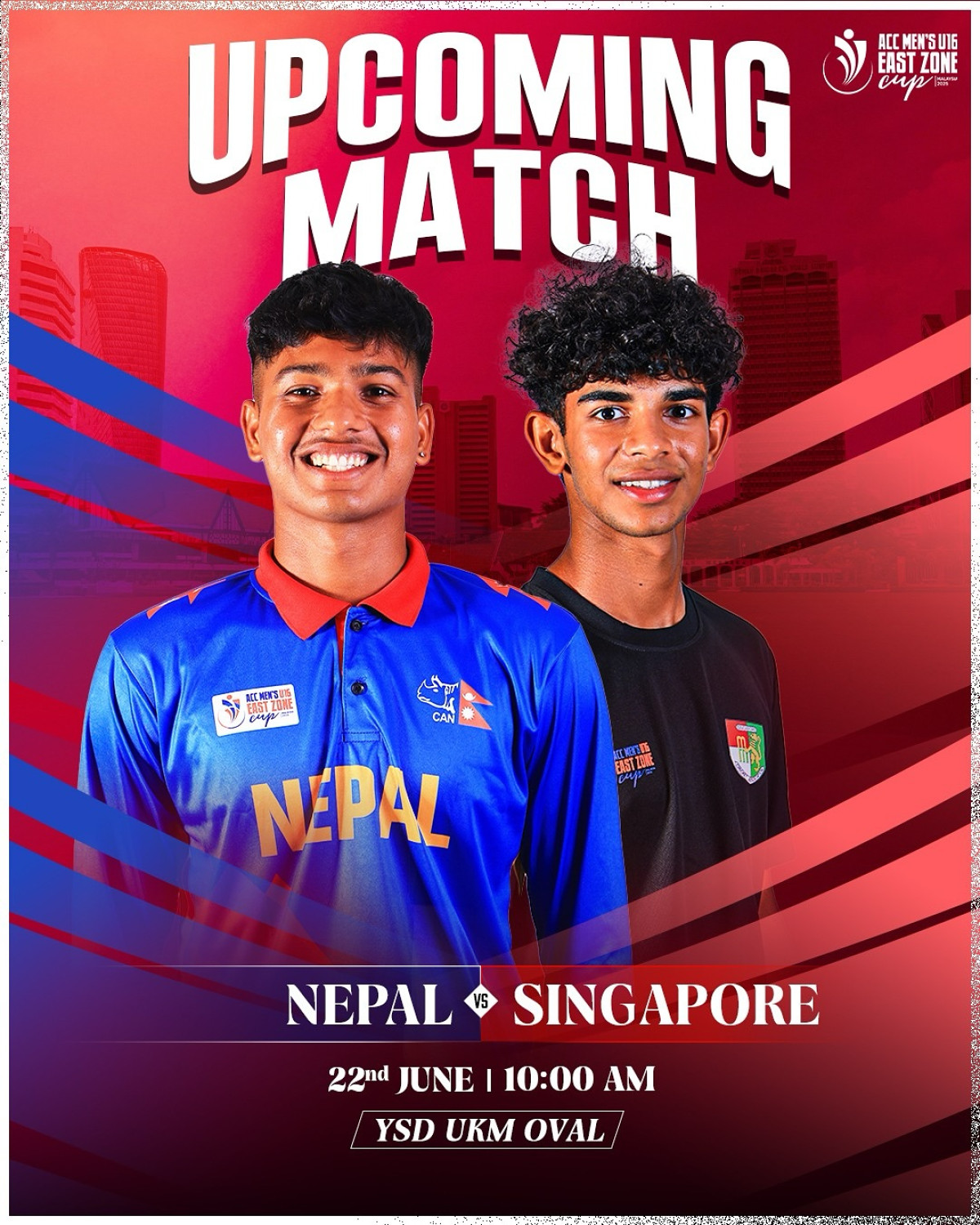 ACC U16 East Zone Cup Kicks Off With Triple Match Thrills Day one ignites with three thrilling matches as emerging talent battles in East Zone Cup.!