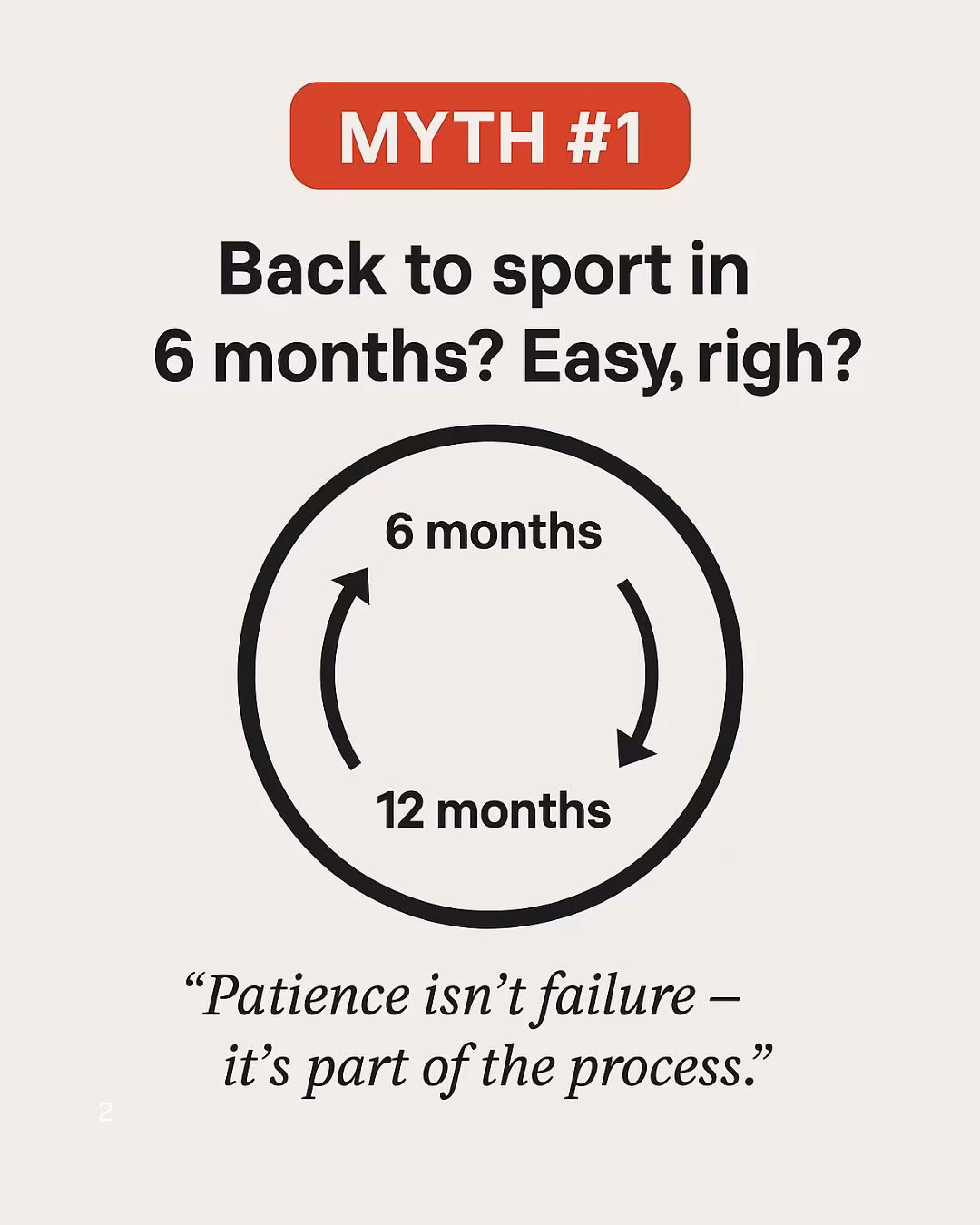 ACL Rehab Myths Debunked