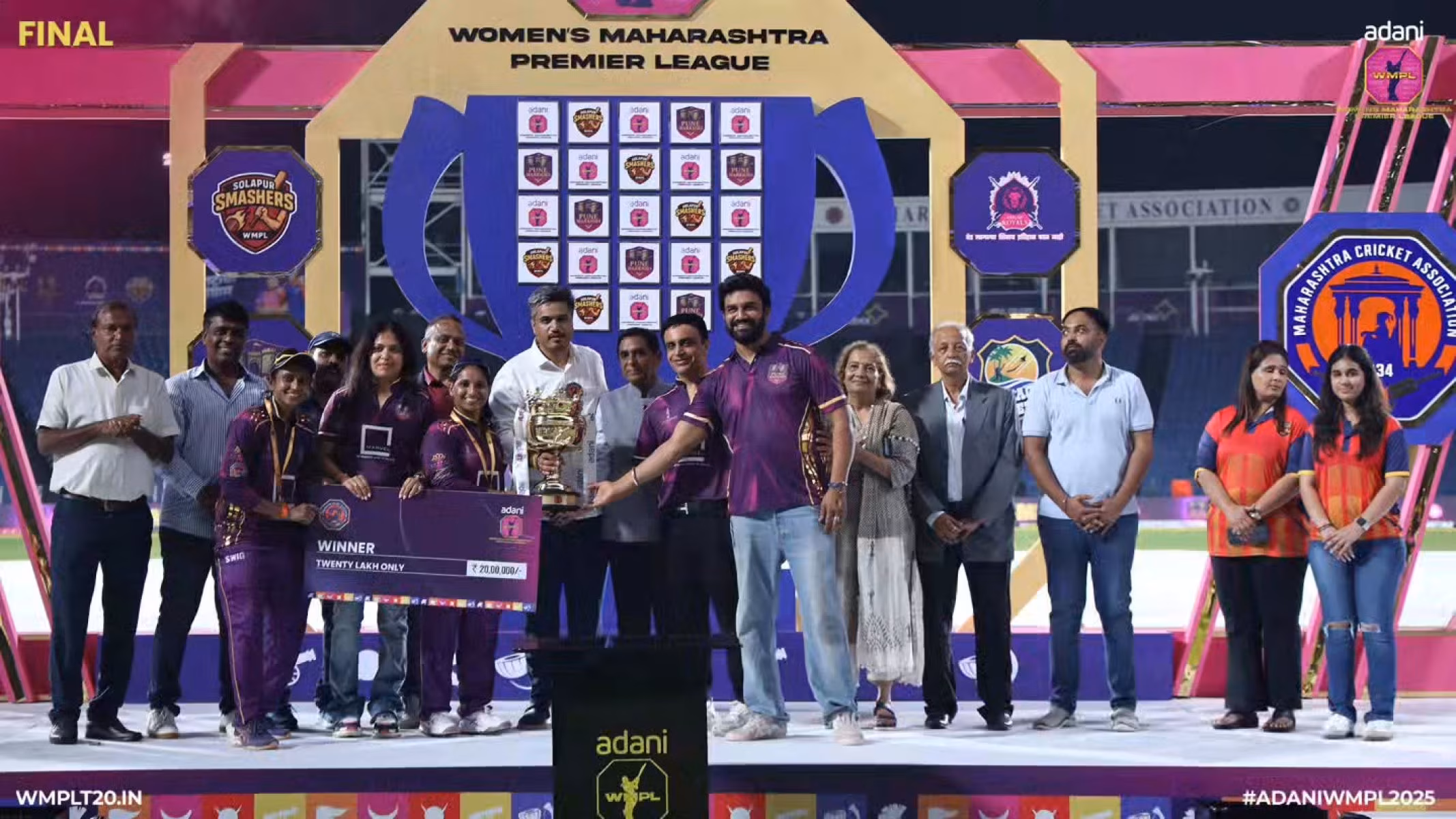Adani WMPL Ushers In A New Era In Women’s Cricket New Legacy Begins at WMPL 2025: Honoring Achievements, Inspiring Future Cricket Stars 2025