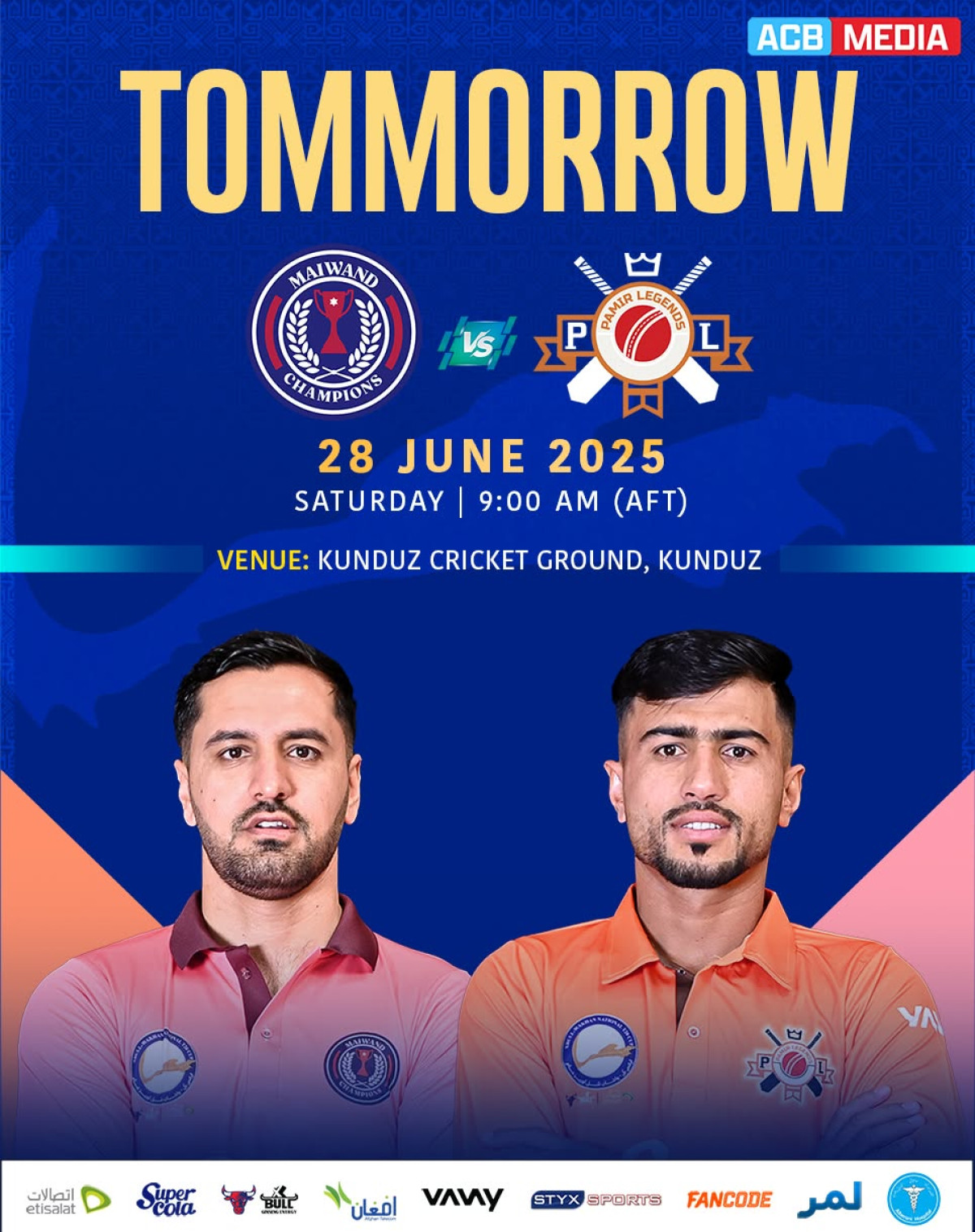 Exciting cricket clashes unfold at 9am and 2pm in Wakhan's vibrant domestic T20 contest.