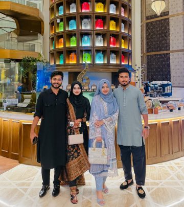 Afif Hossain Celebrates New Beginnings