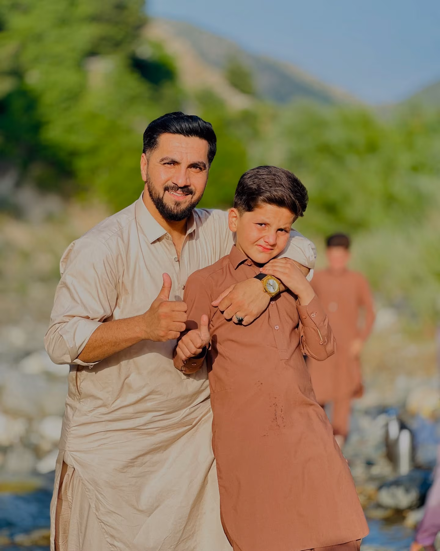 Aftab Alam Celebrates Eid in Speenghar District