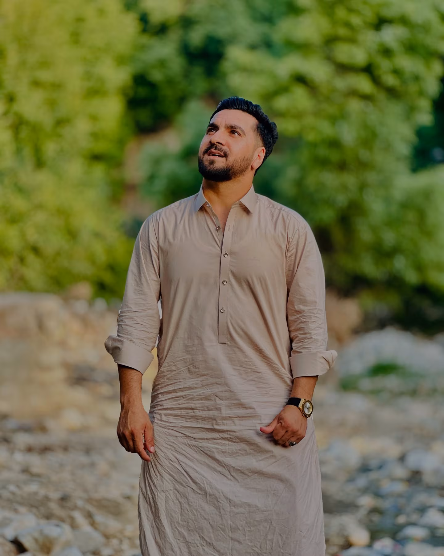 Aftab Alam Celebrates Eid in Speenghar District