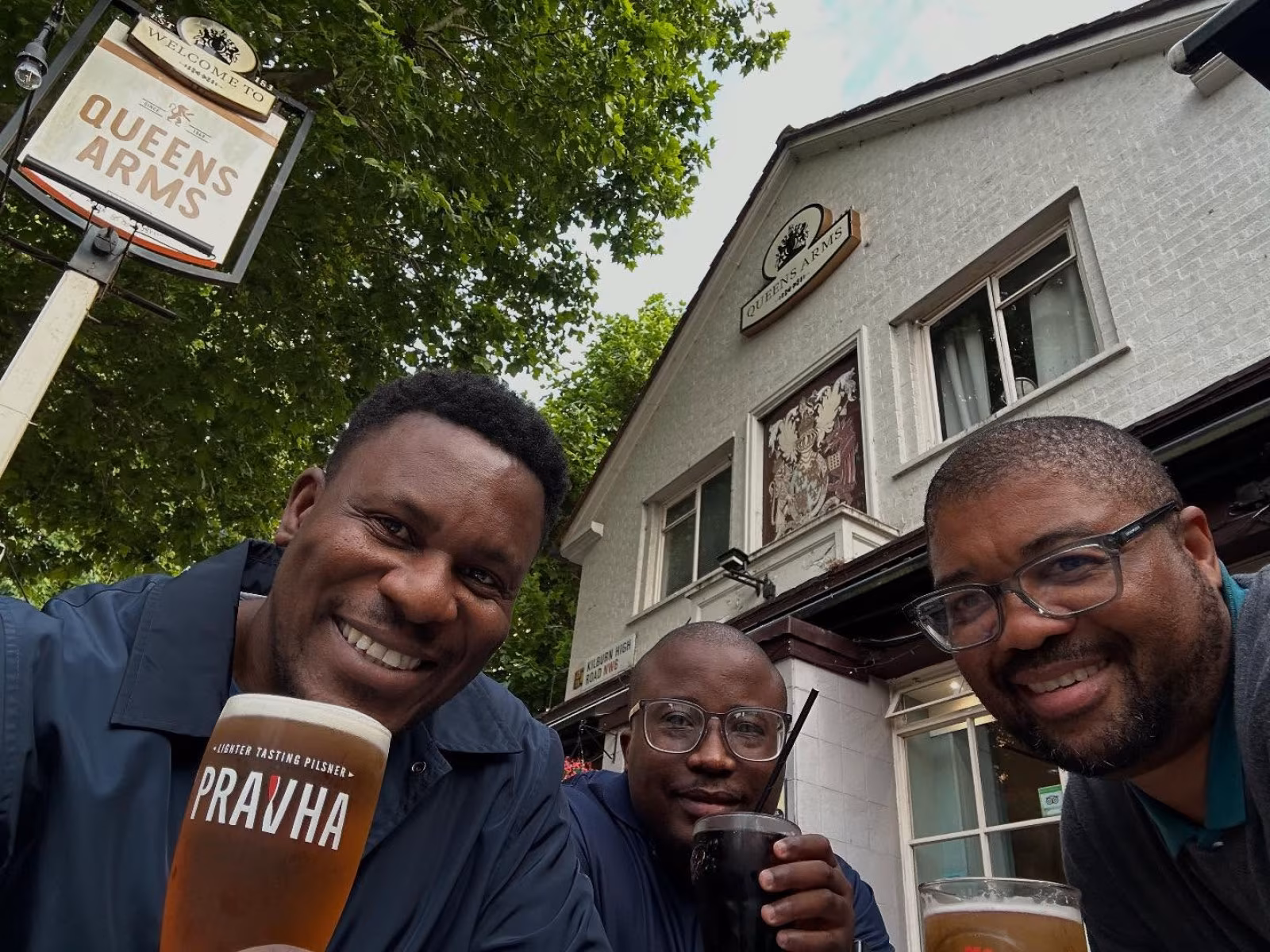 After Work Drinks: A Night Out With Pommie Mbangwa After-hours vibes shine as cricket commentator Pommie Mbangwa joins colleagues for drinks.