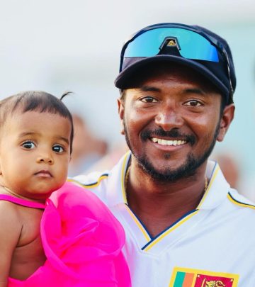 Akila Dananjaya Celebrates Daughter’s First Birthday
