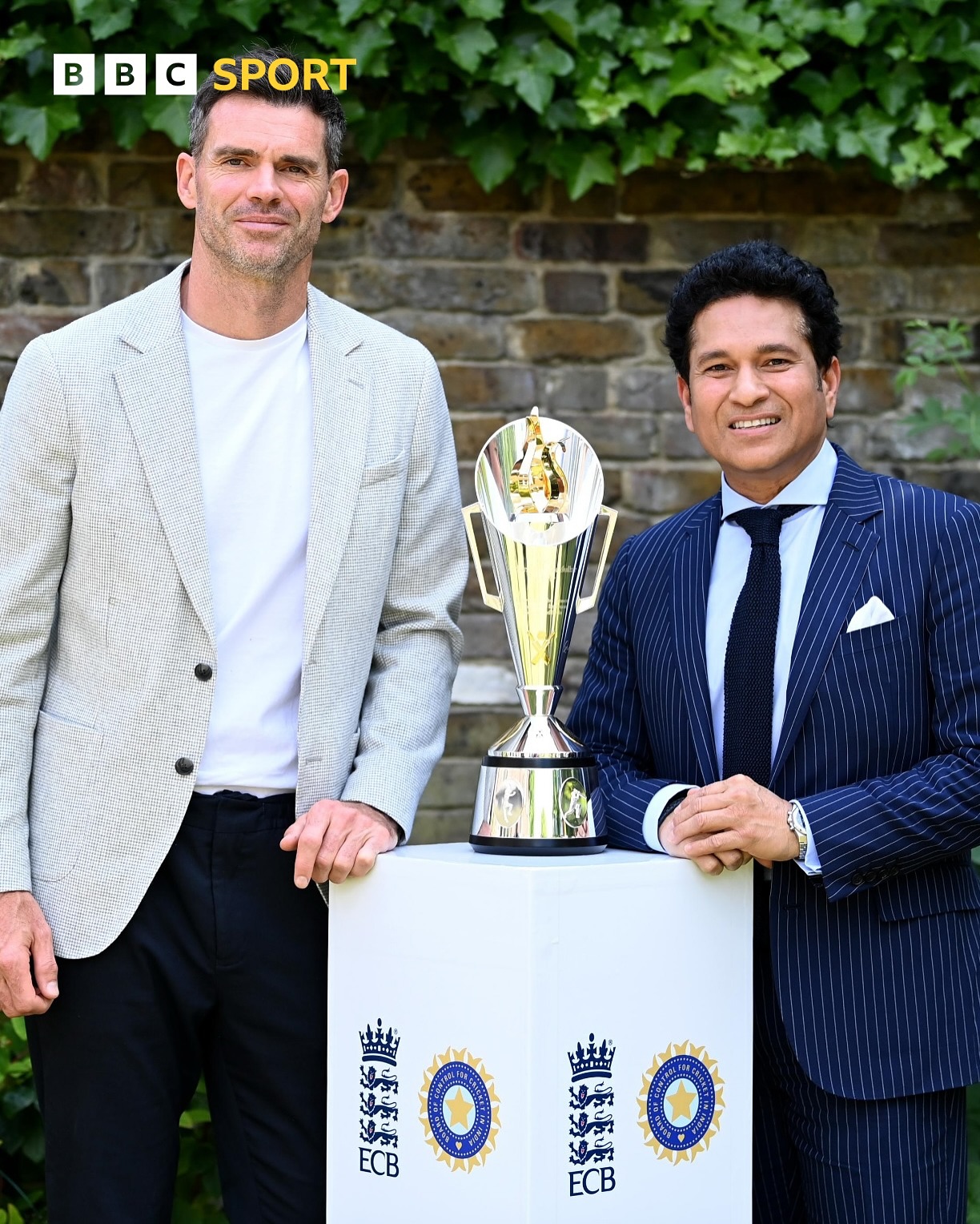 Anderson-Tendulkar Trophy Introduced For England-India Series Historic series gets new accolade; Pataudi honor endures with medal for winning captains.