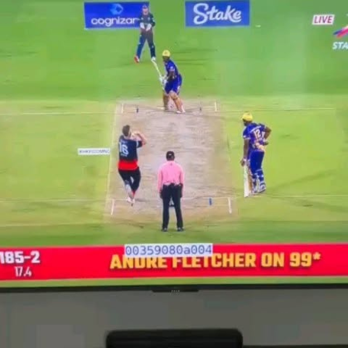 Andre Fletcher shows gratitude; hashtags echo legacy, energy, and iconic cricket moments.