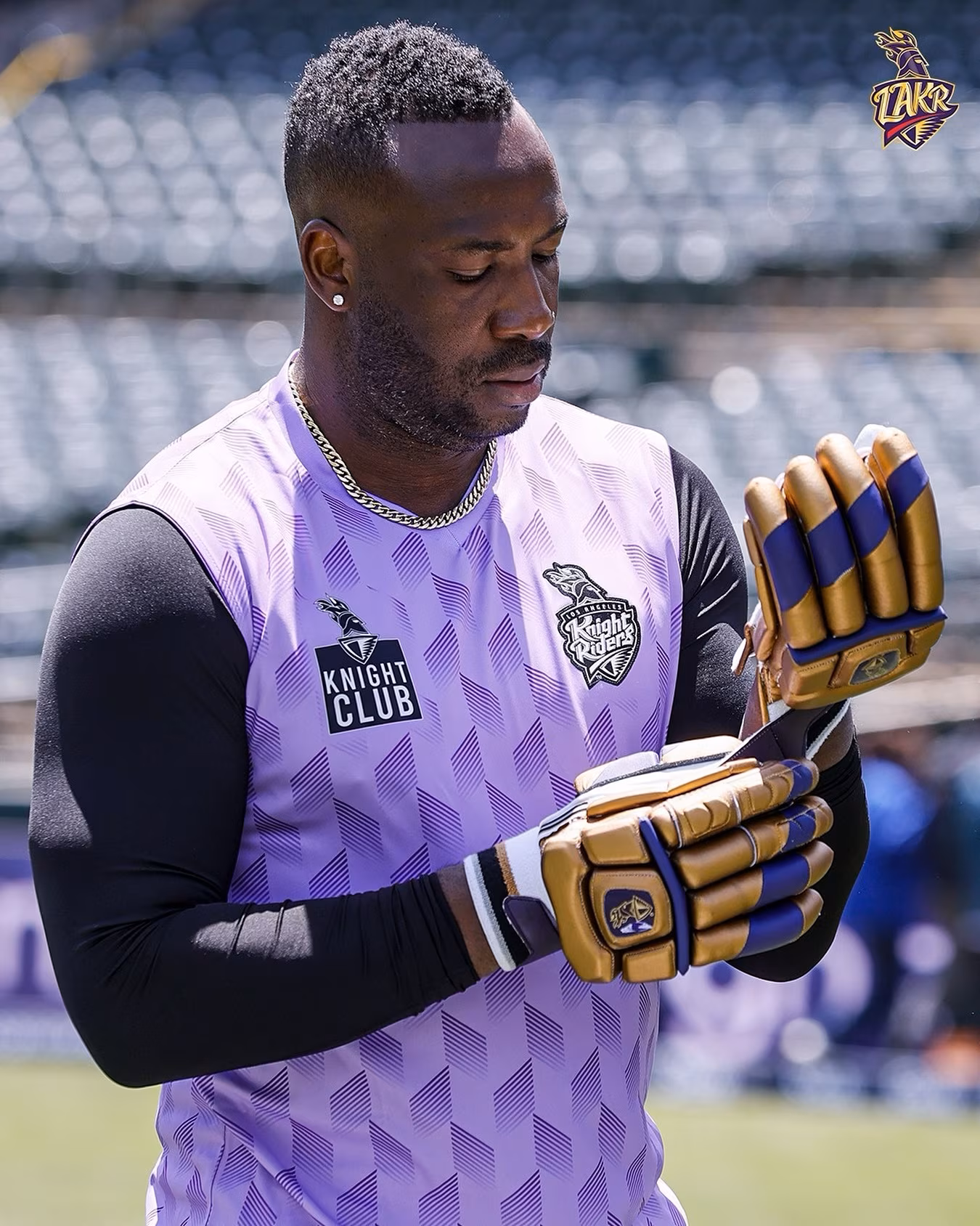 Andre Russell Ignites LAKR Spirit Ahead Of MLC2025 Cricket powerhouse Andre Russell spearheads LAKR amid high energy vibes ahead of MLC 2025.