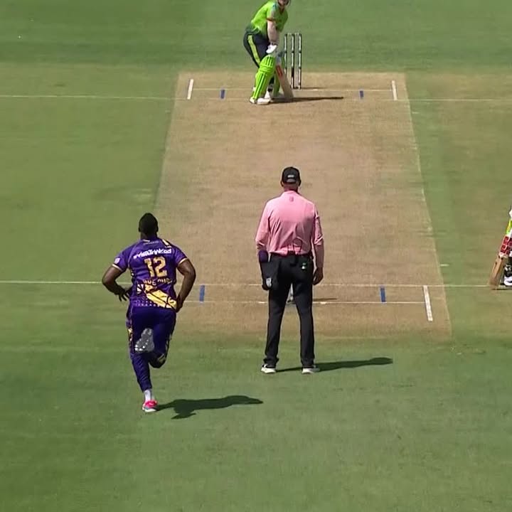 Andre Russell’s Yorker Dismissal Stuns Warner