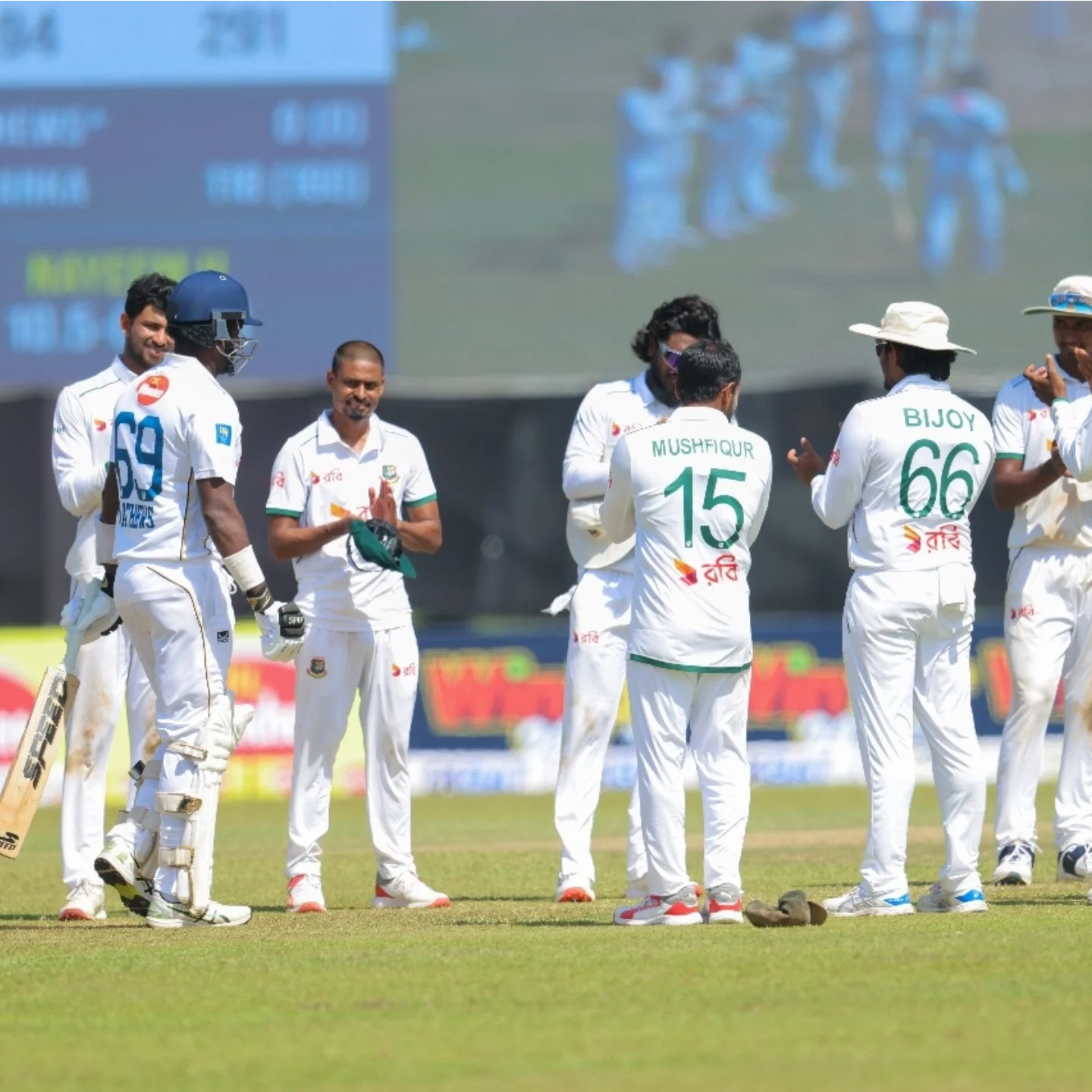Angelo Mathews Final Test Farewell