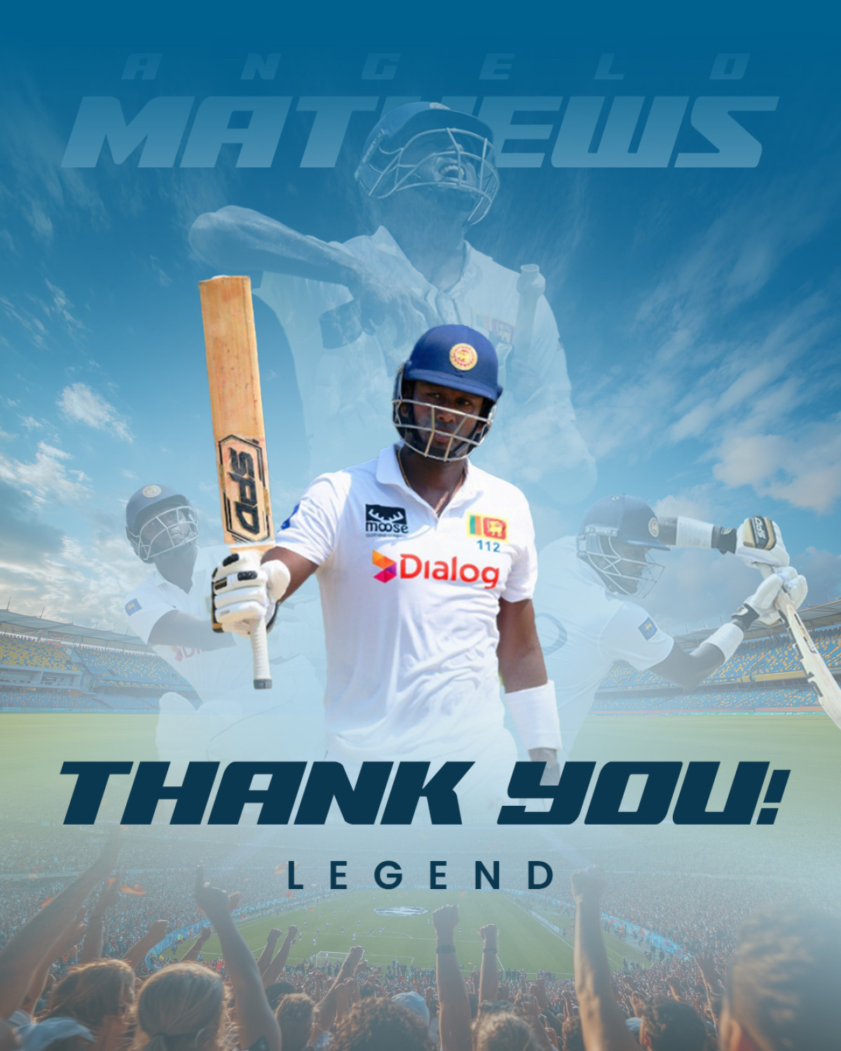 Angelo Mathews Retires From White-Ball Cricket Sri Lankan cricket icon bows out of white-ball cricket, leaving behind a lasting legacy!