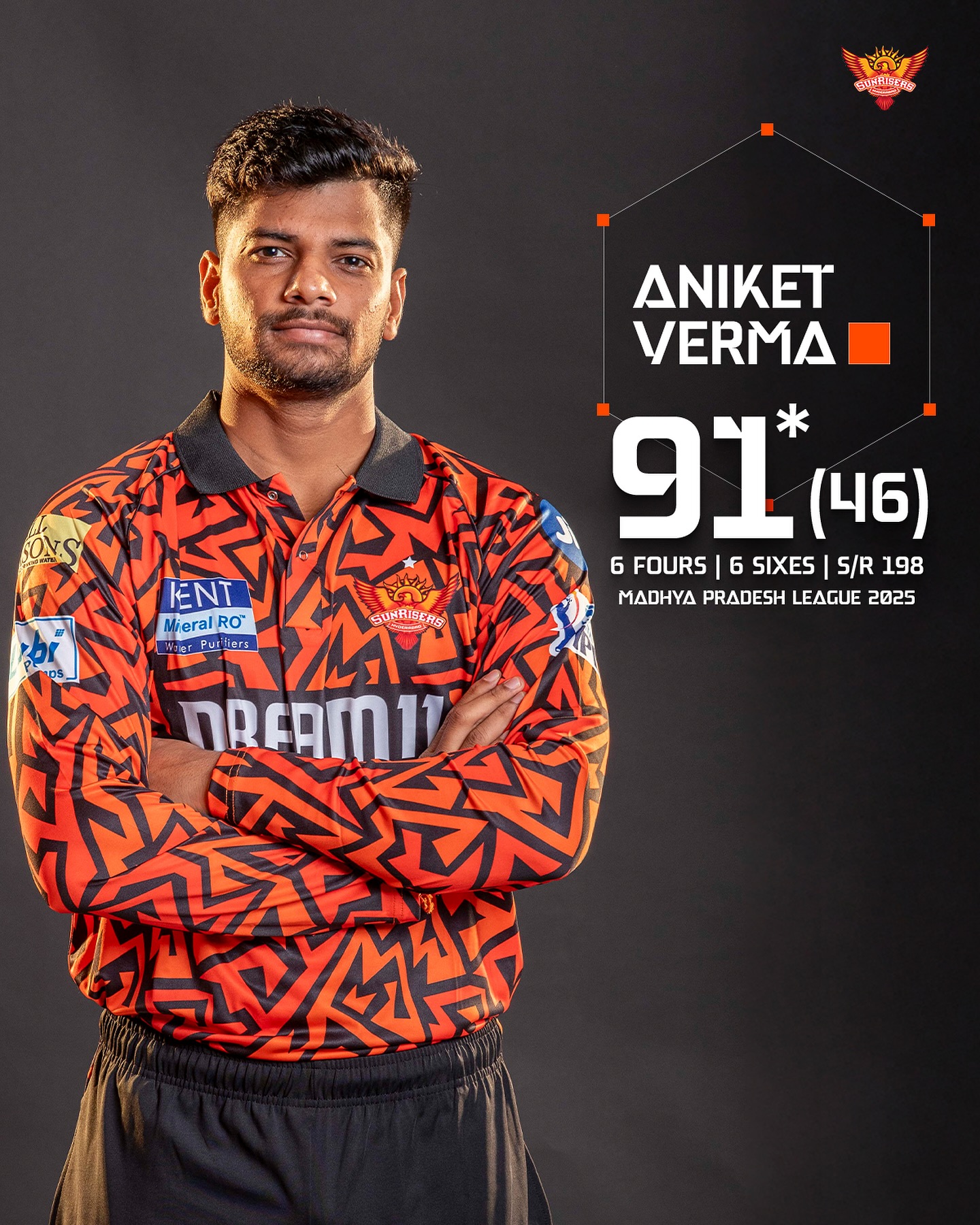 Aniket Verma Lights Up Field Vs Rewa Jaguars Standout Performance by Verma Amidst a No Result Game; Demonstrating Brilliance on Field!!
